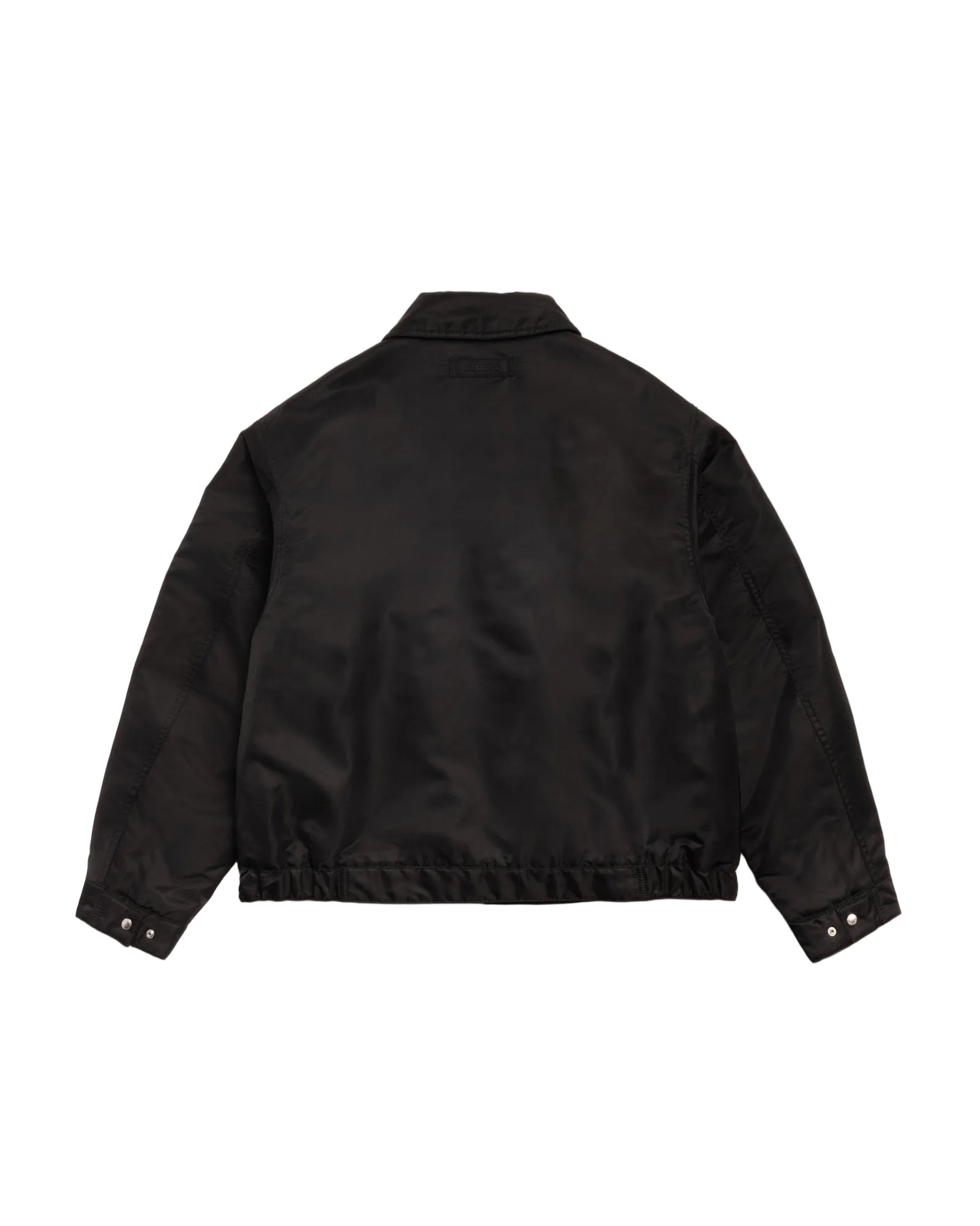 Pile Lined Zip Jacket Black