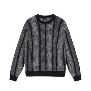 Baja Loose Gauge Sweater Black