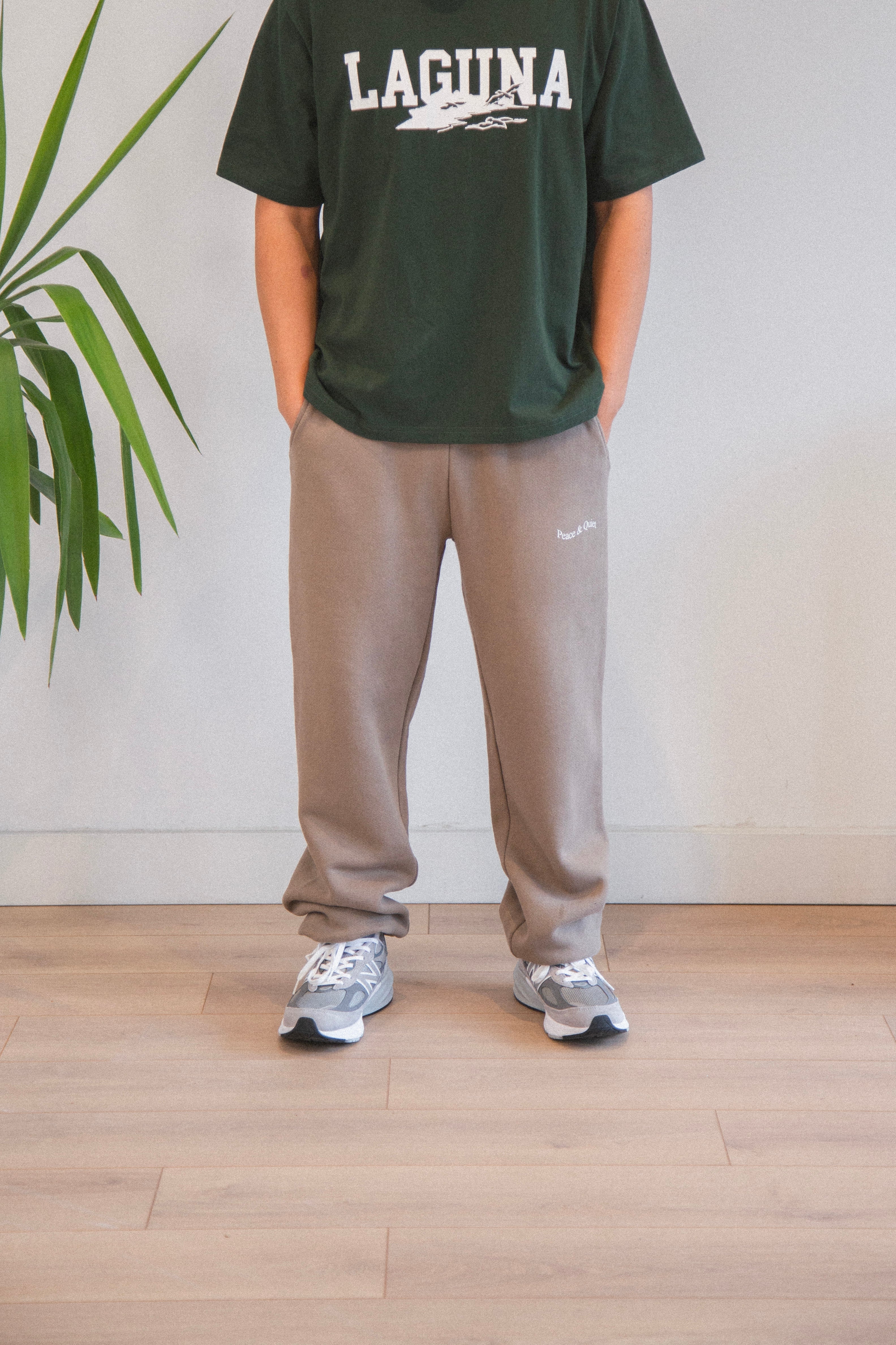 Wordmark Sweatpants Clay