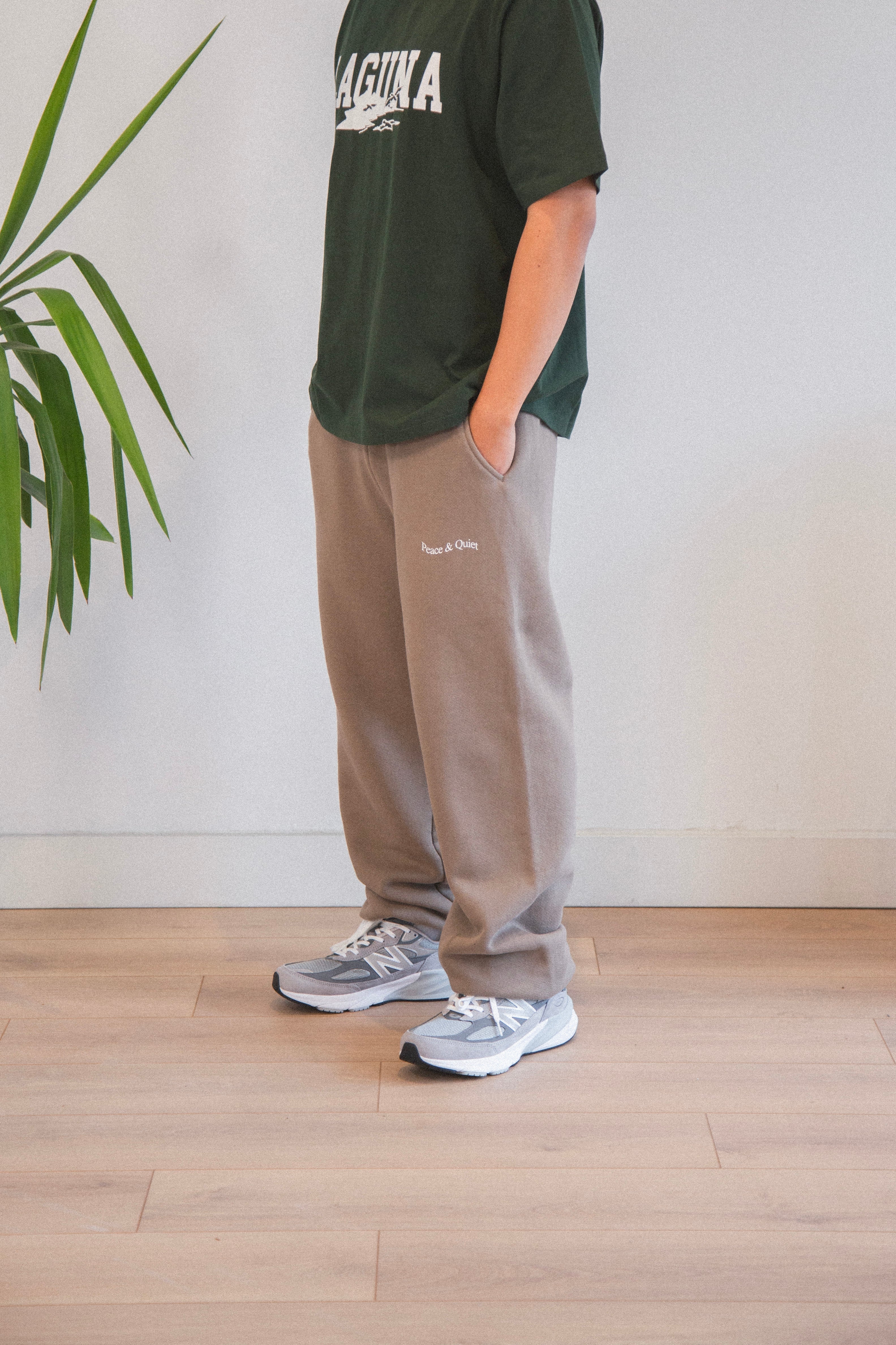 Wordmark Sweatpants Clay