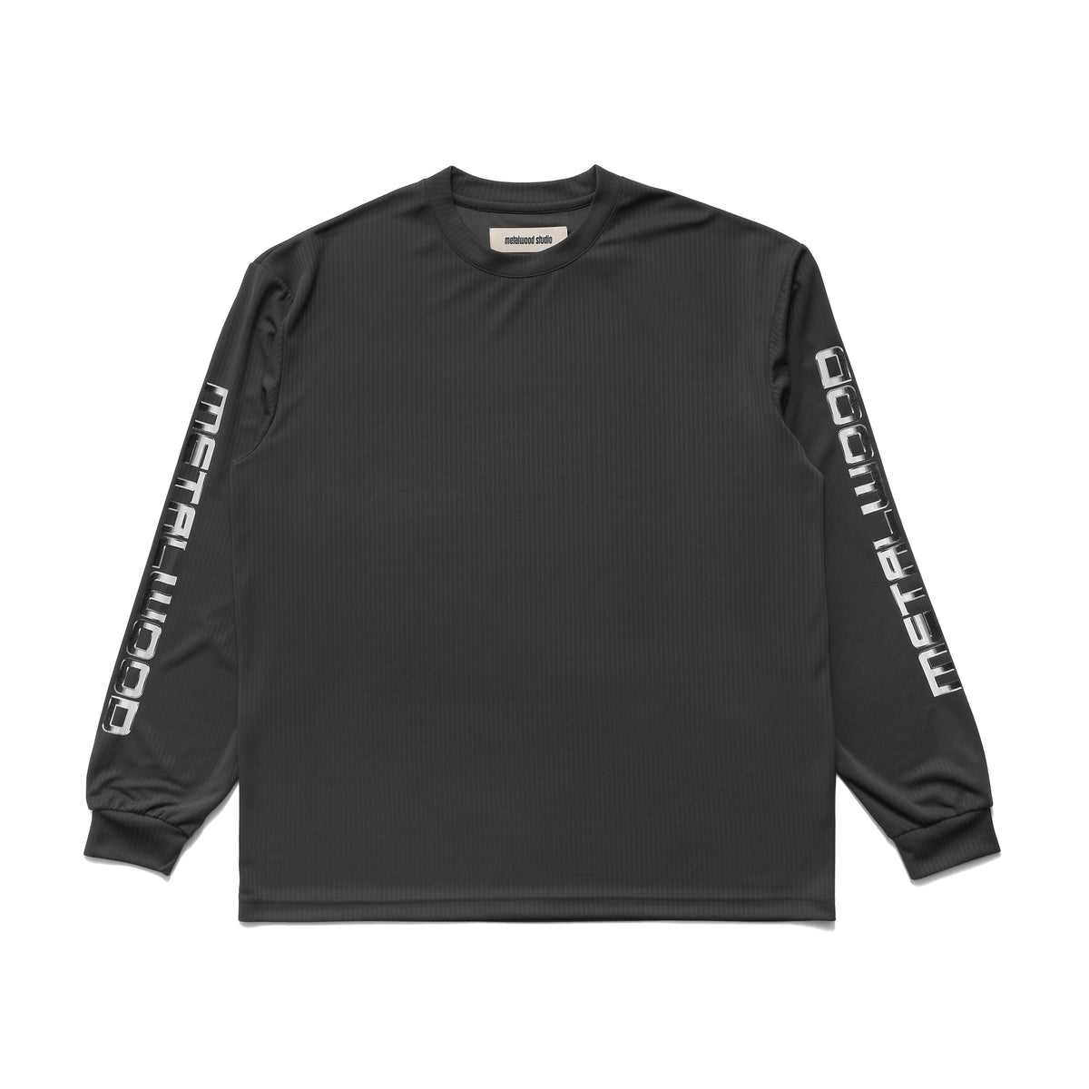 L/S Moto Crewneck Top Black – Complex Clothing Inc.