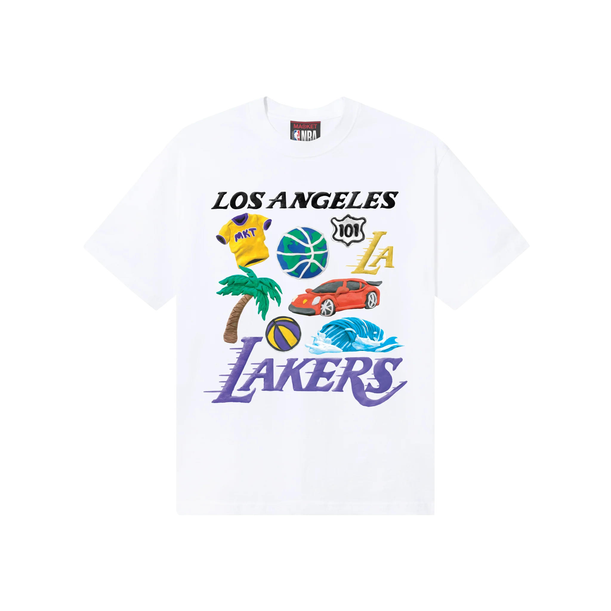 Lakers Tee White