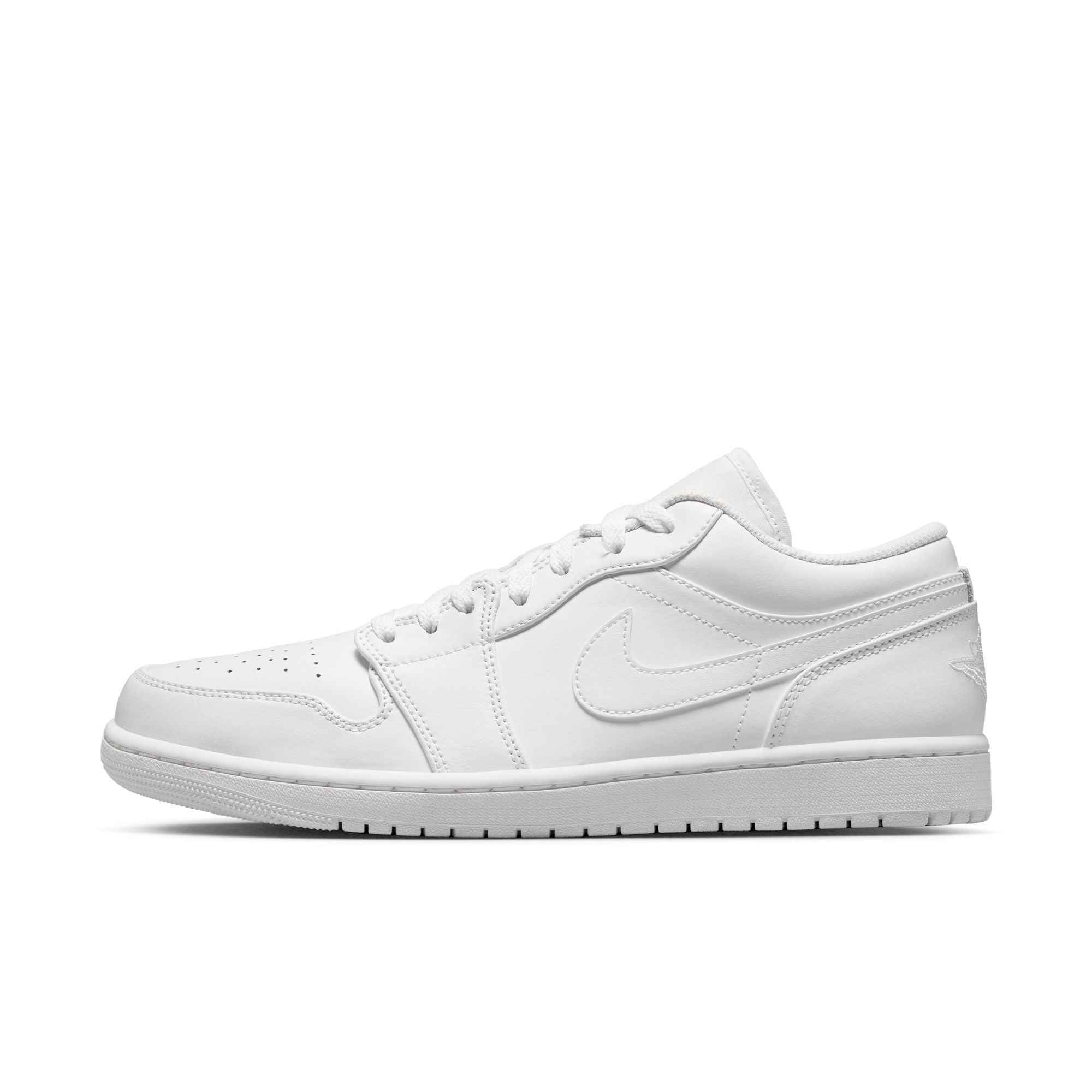 Air Jordan 1 Low "White/White"