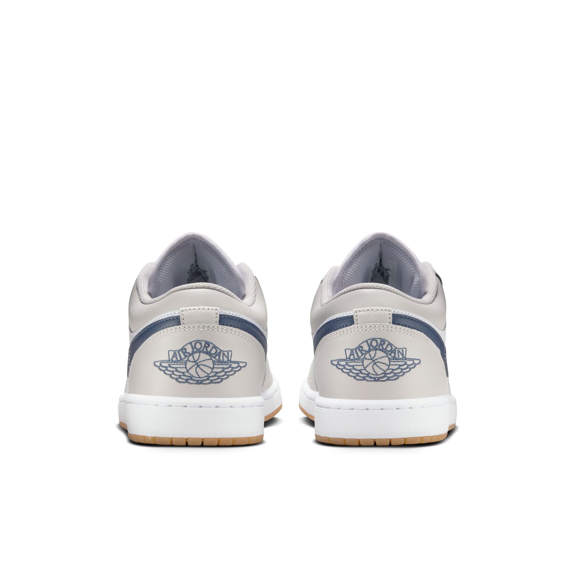 Air Jordan 1 Low White/Midnight Navy/Neutral Grey
