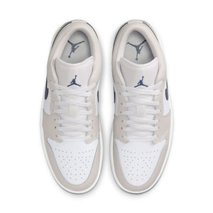 Air Jordan 1 Low White/Midnight Navy/Neutral Grey