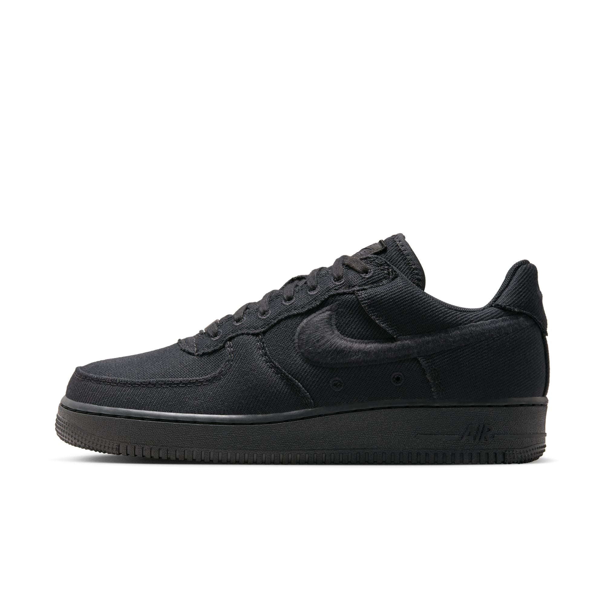 Air Force 1 Low "Black Canvas"