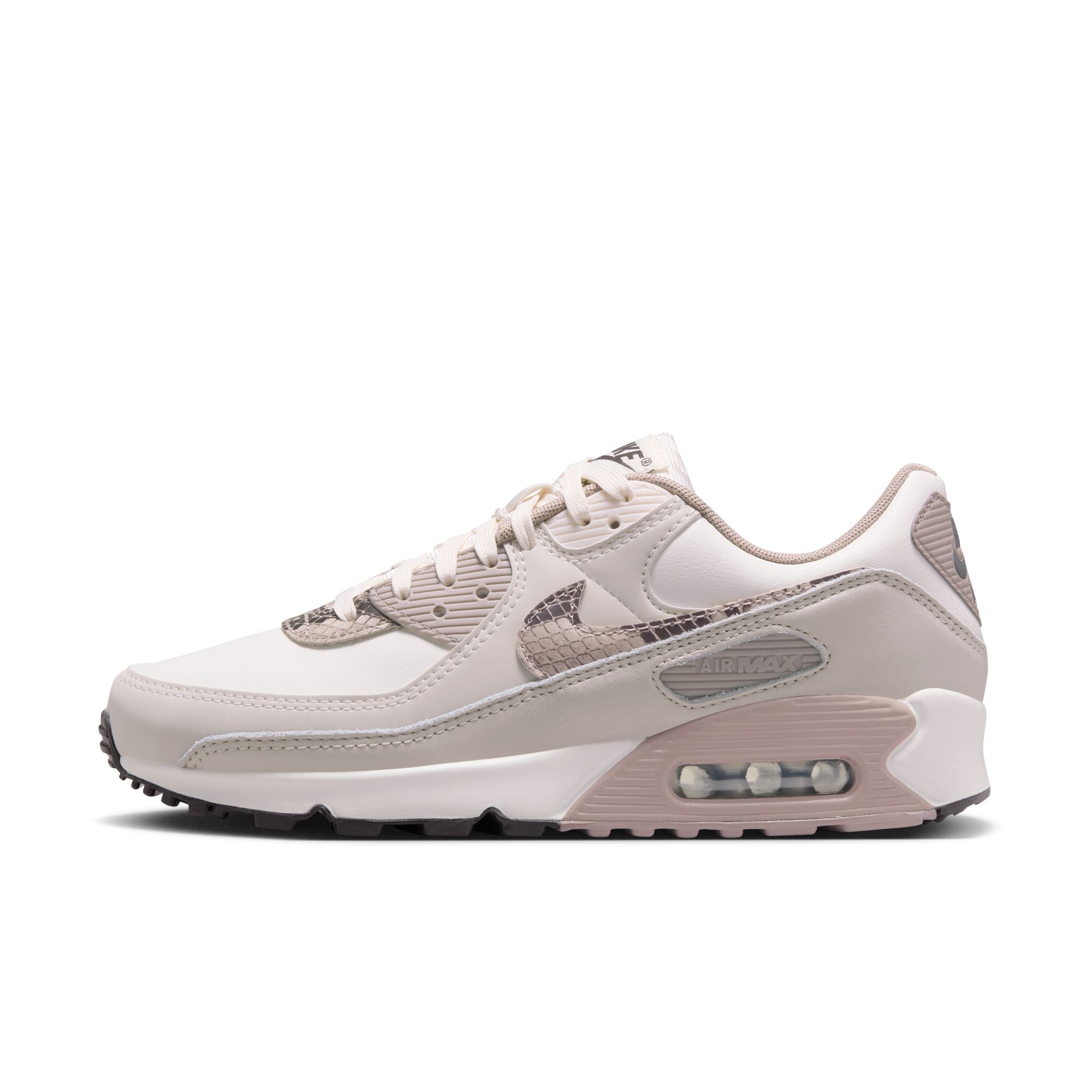 Women's Air Max 90 Light Pink Snakeskin