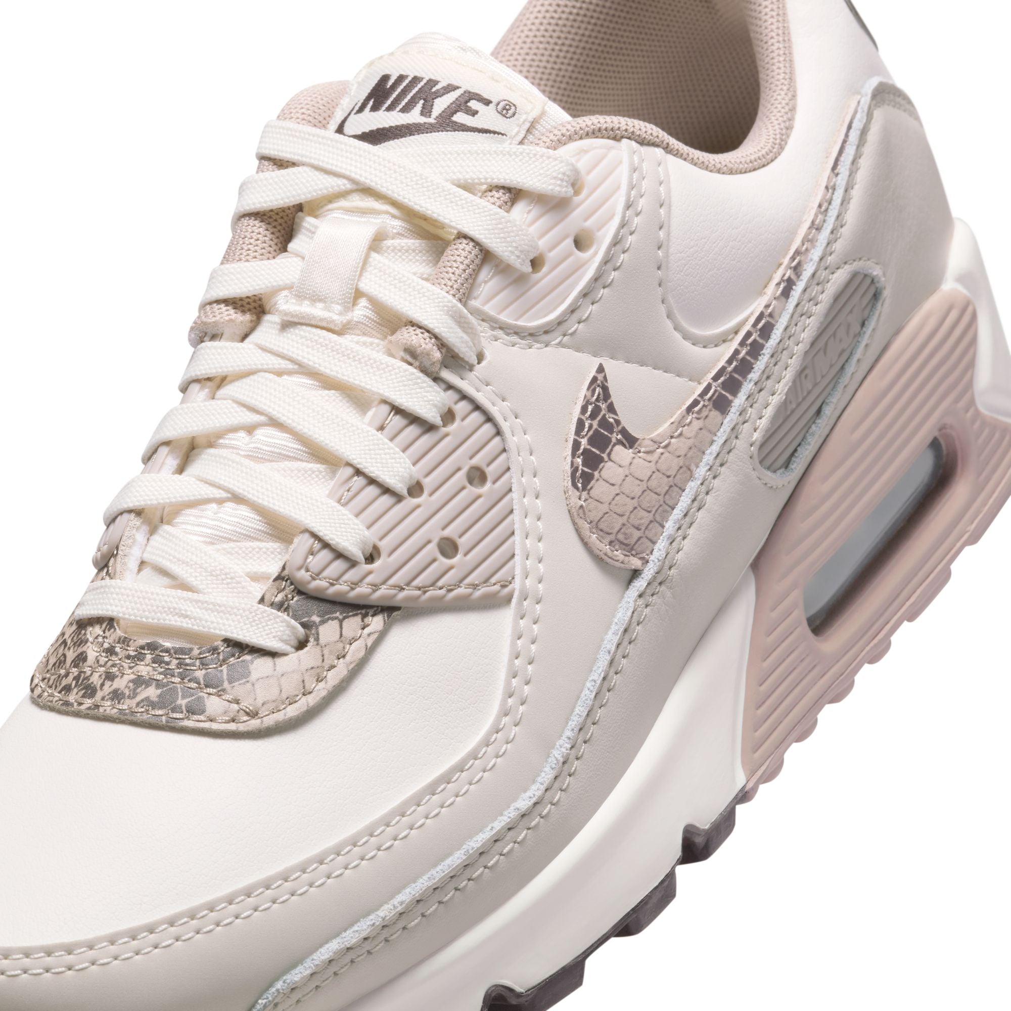 Women's Air Max 90 Light Pink Snakeskin