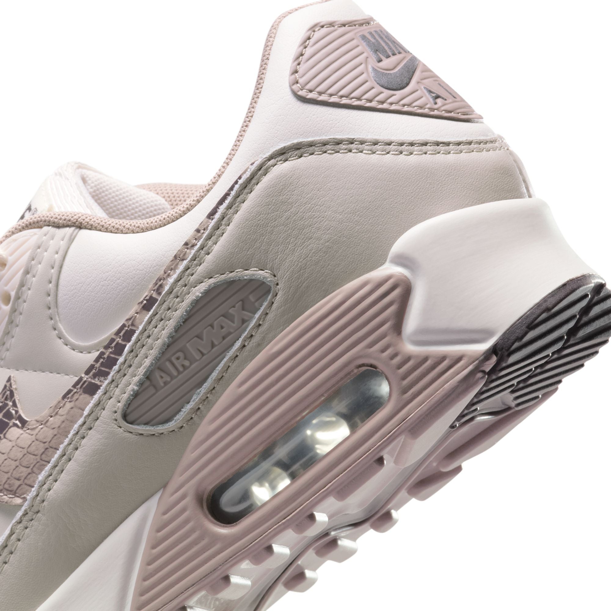 Women's Air Max 90 Light Pink Snakeskin