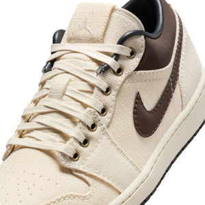 Air Jordan 1 Low PRM Canvas Pale Ivory