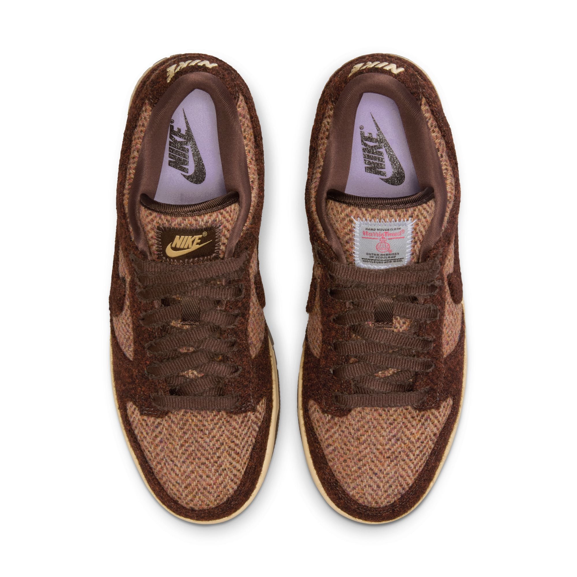 Women's Dunk Low x Harris Tweed Sesame
