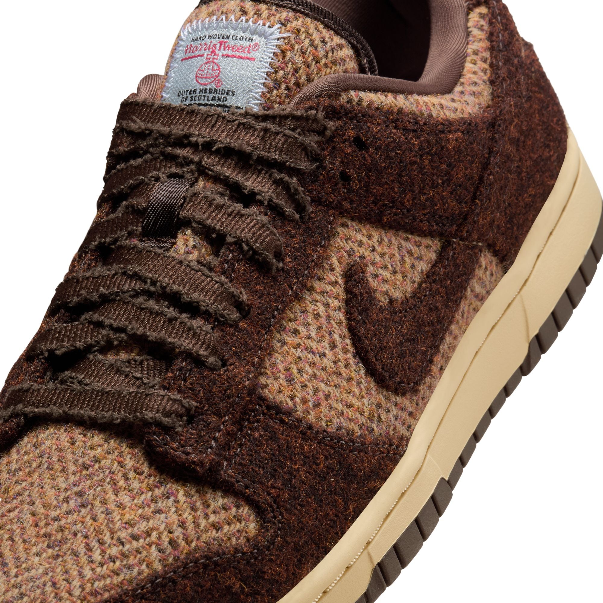 Women's Dunk Low x Harris Tweed Sesame