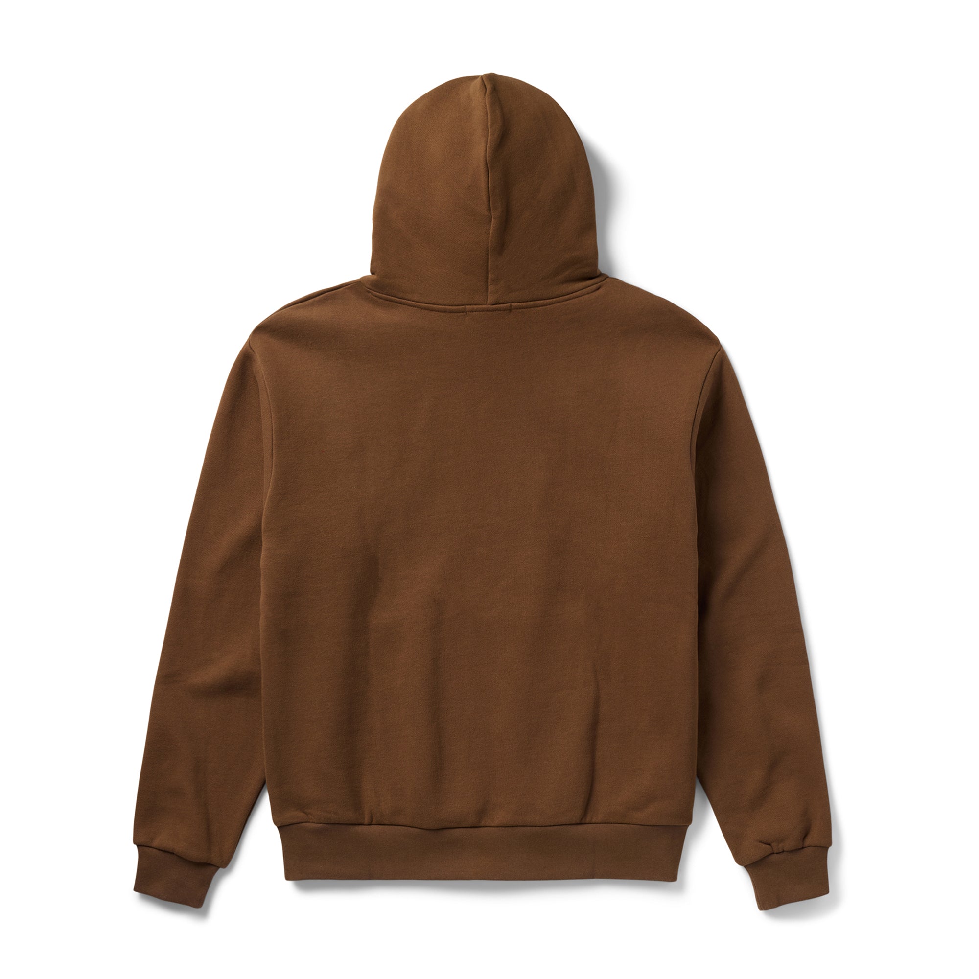 Embroidered Hoodie Walnut/Cream