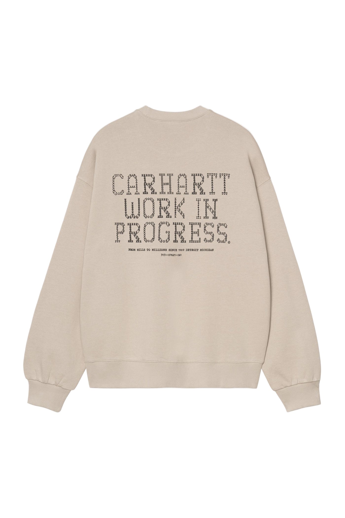 Punched Sweatshirt Puddle