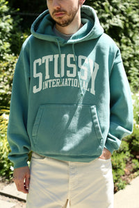 Stussy International Relaxed Hood Teal