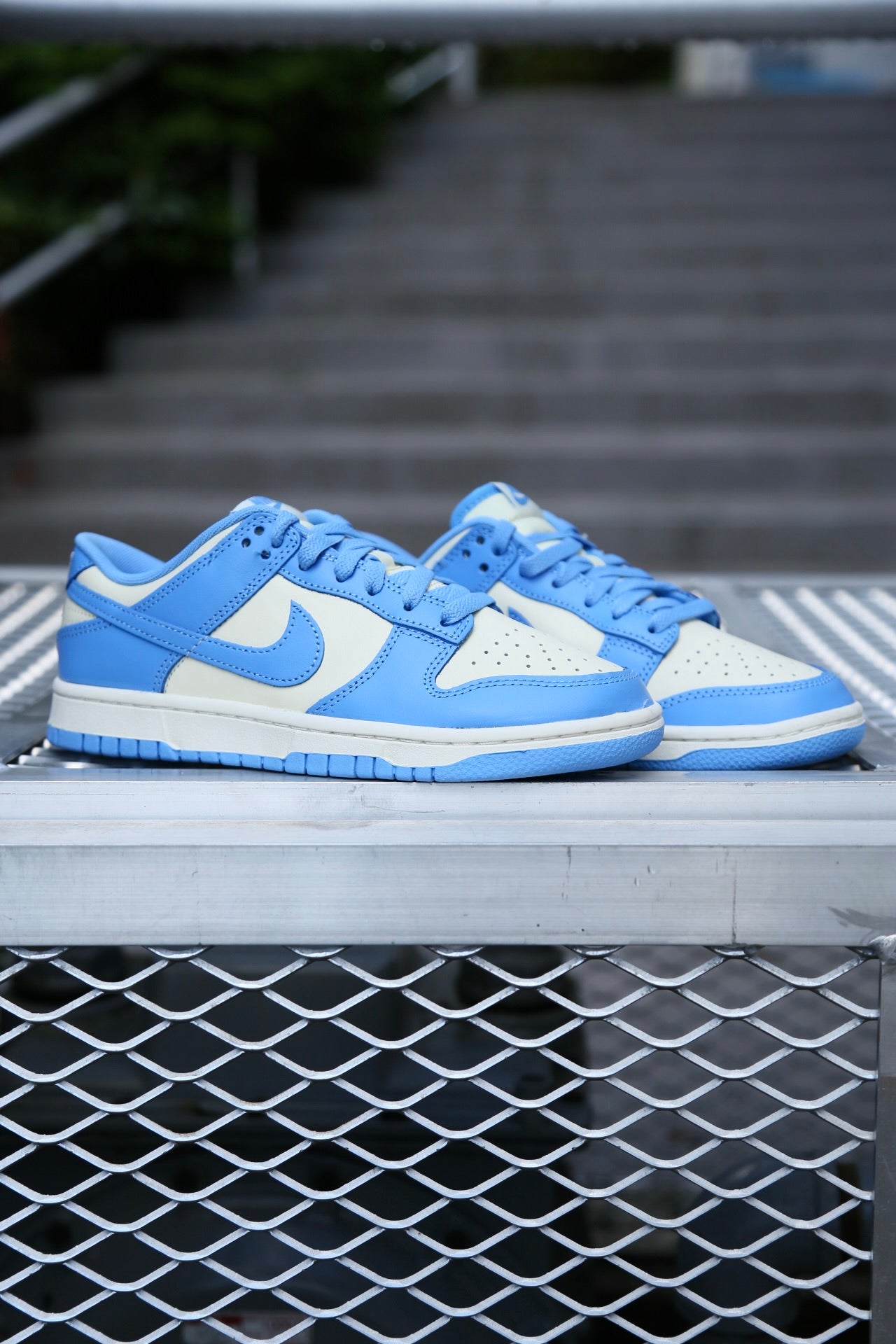 Dunk Low Retro "Coconut Milk/University Blue"