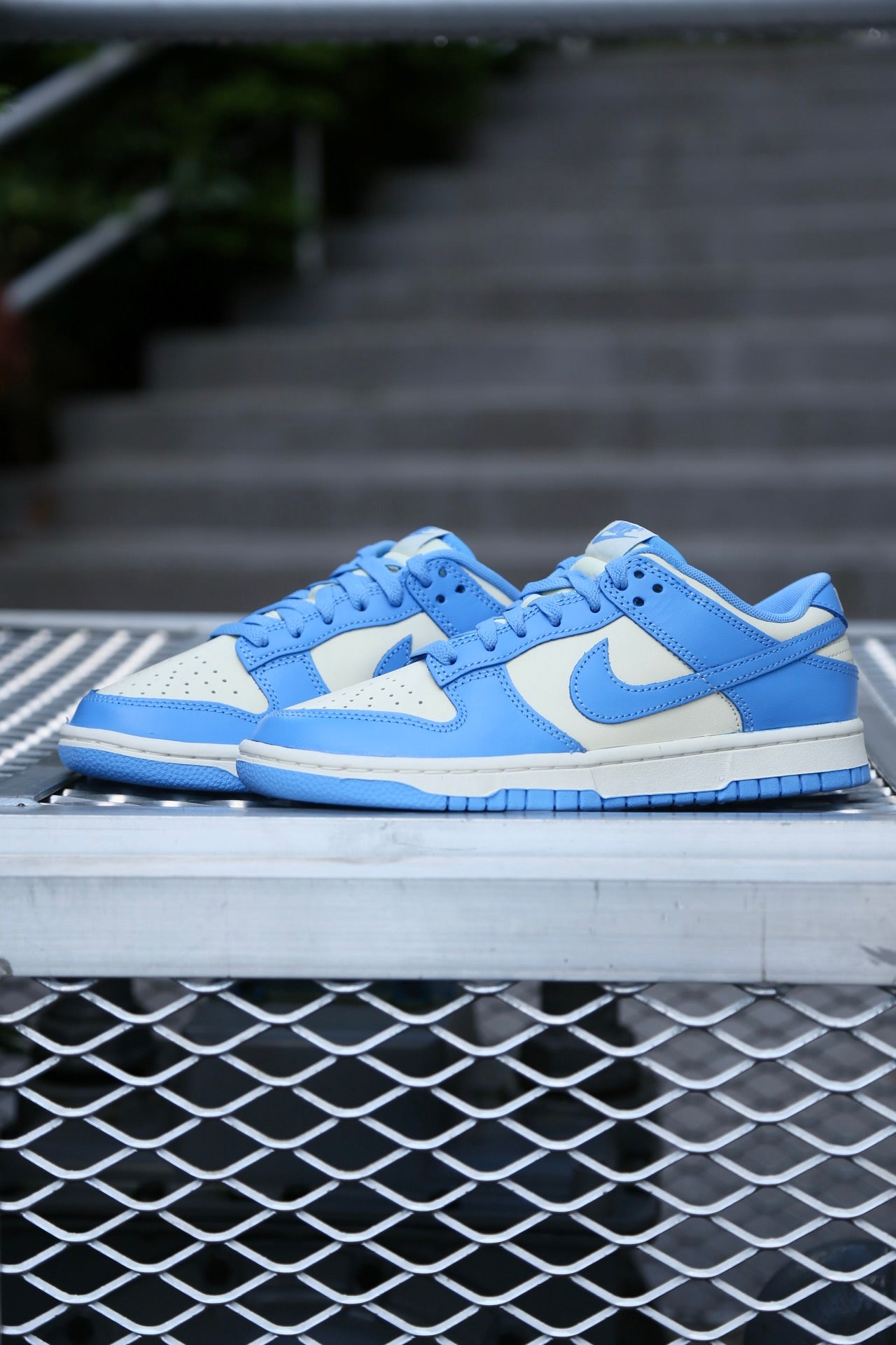 Dunk Low Retro "Coconut Milk/University Blue"