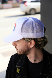 Vintage Trucker Cap White