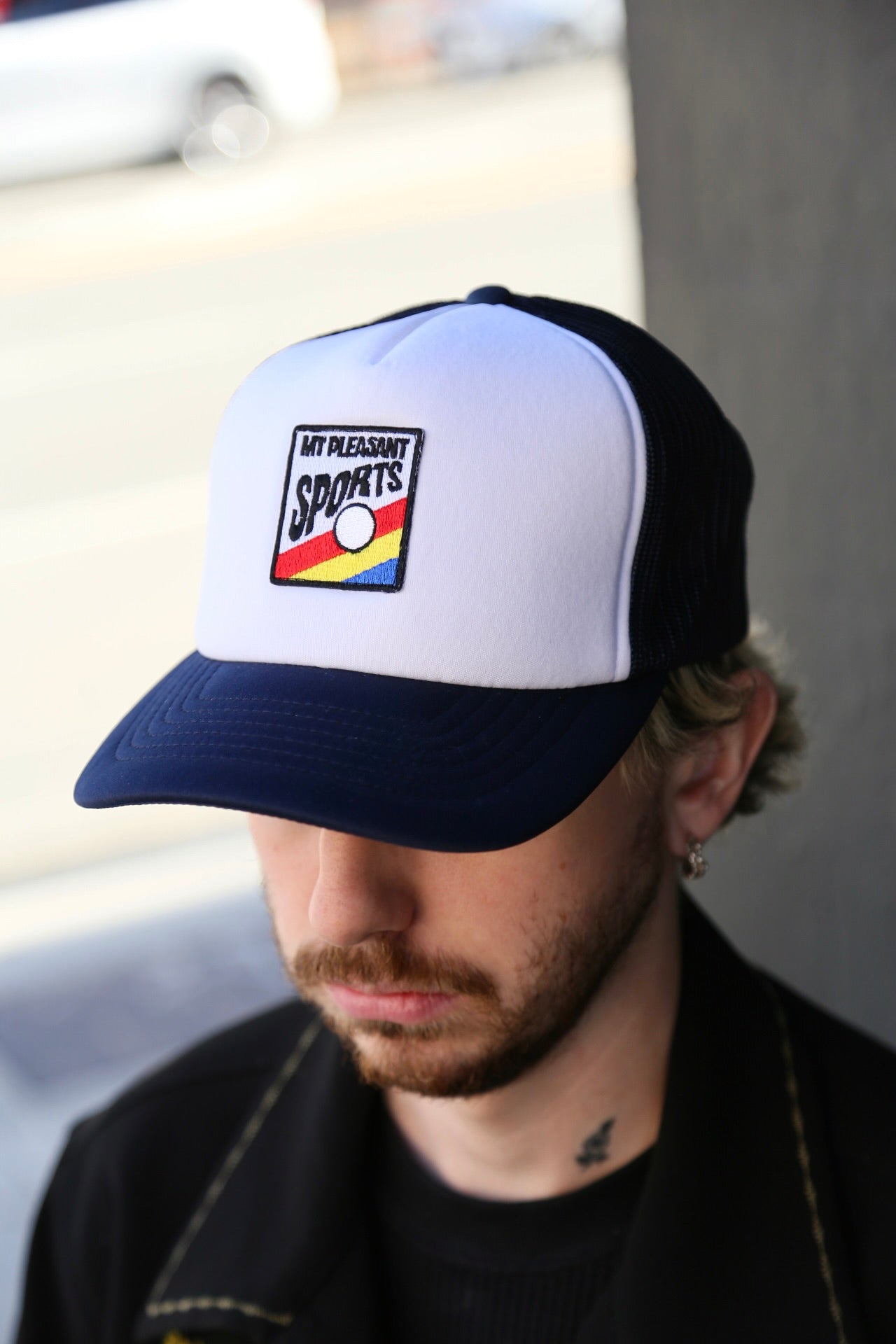 Sports Patch Trucker Navy