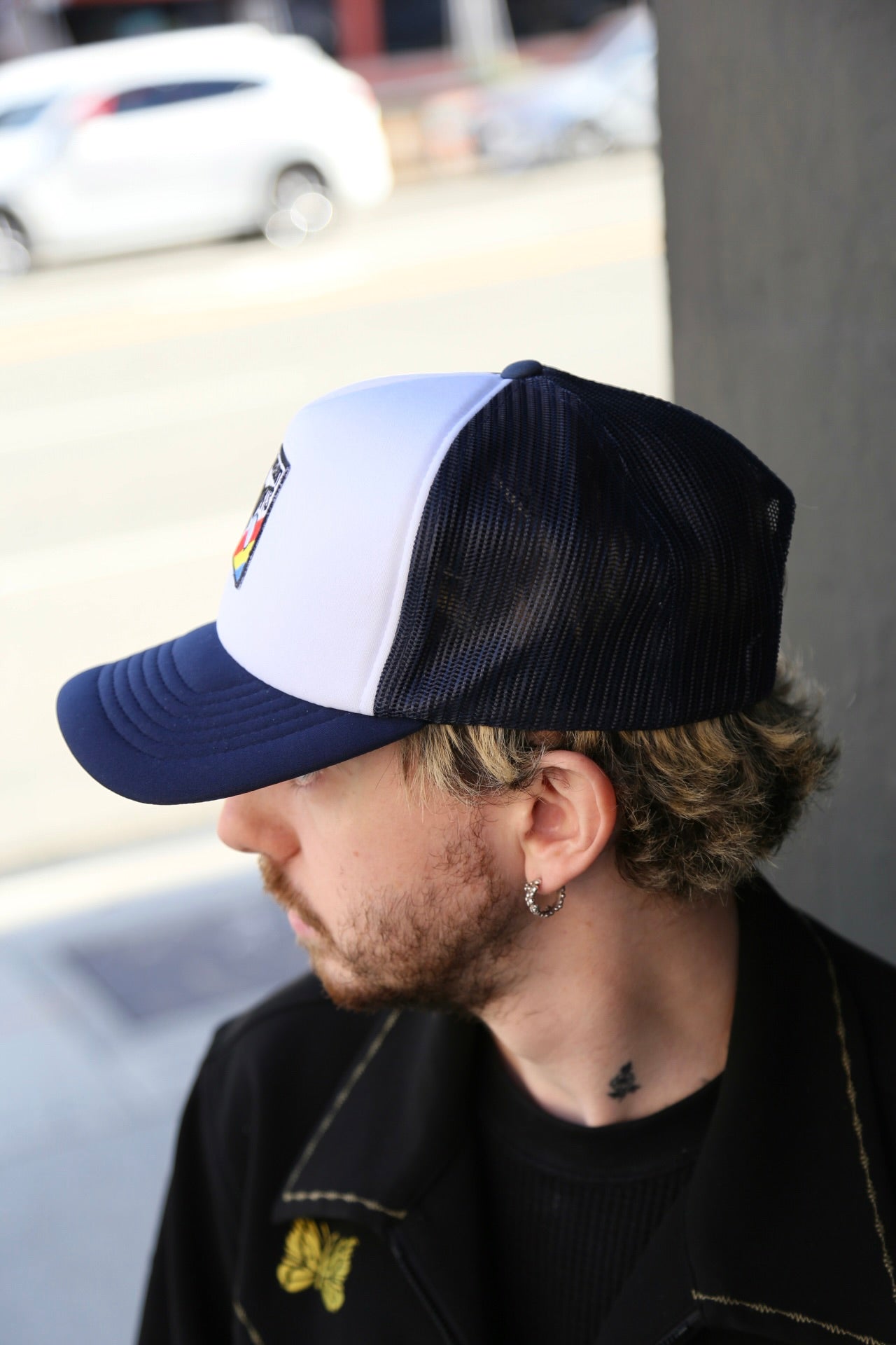 Sports Patch Trucker Navy