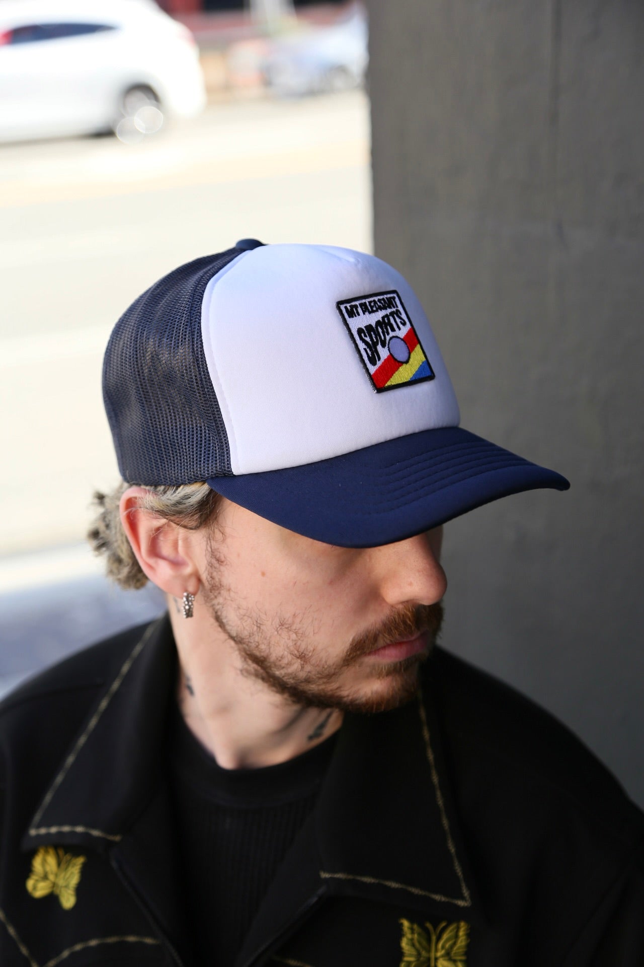 Sports Patch Trucker Navy