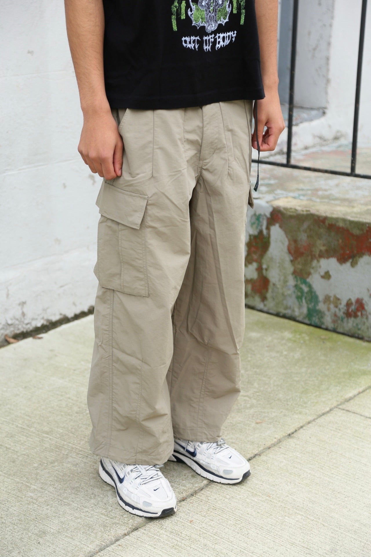 Utility Nylon Pants Sea Foam