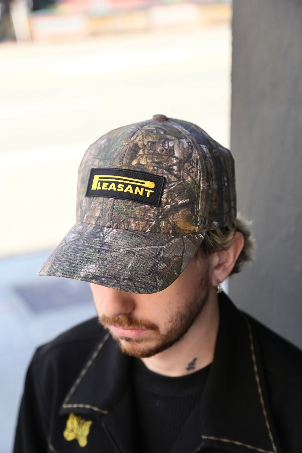 Pleasant Racing Patch Camo Cap