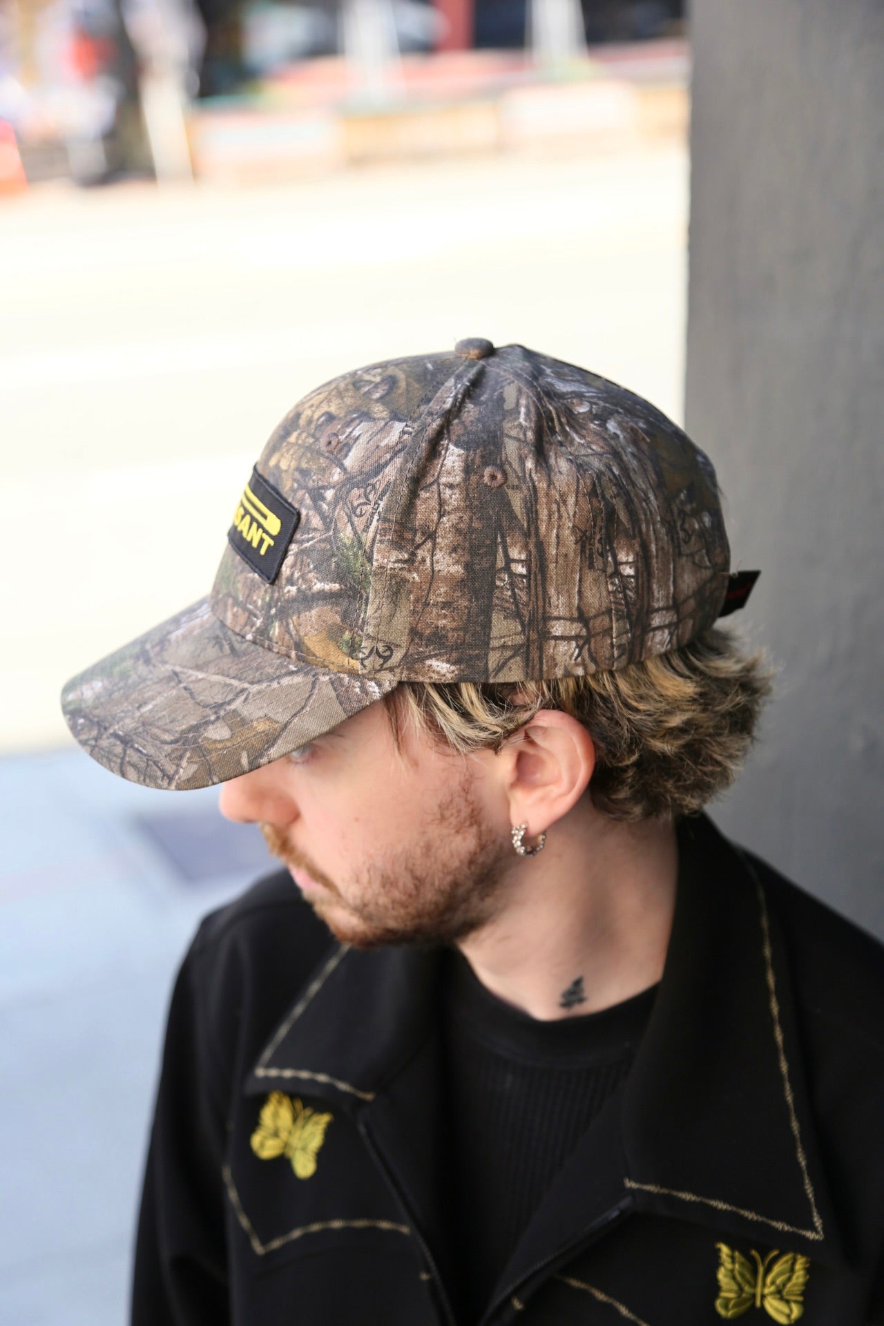 Pleasant Racing Patch Camo Cap