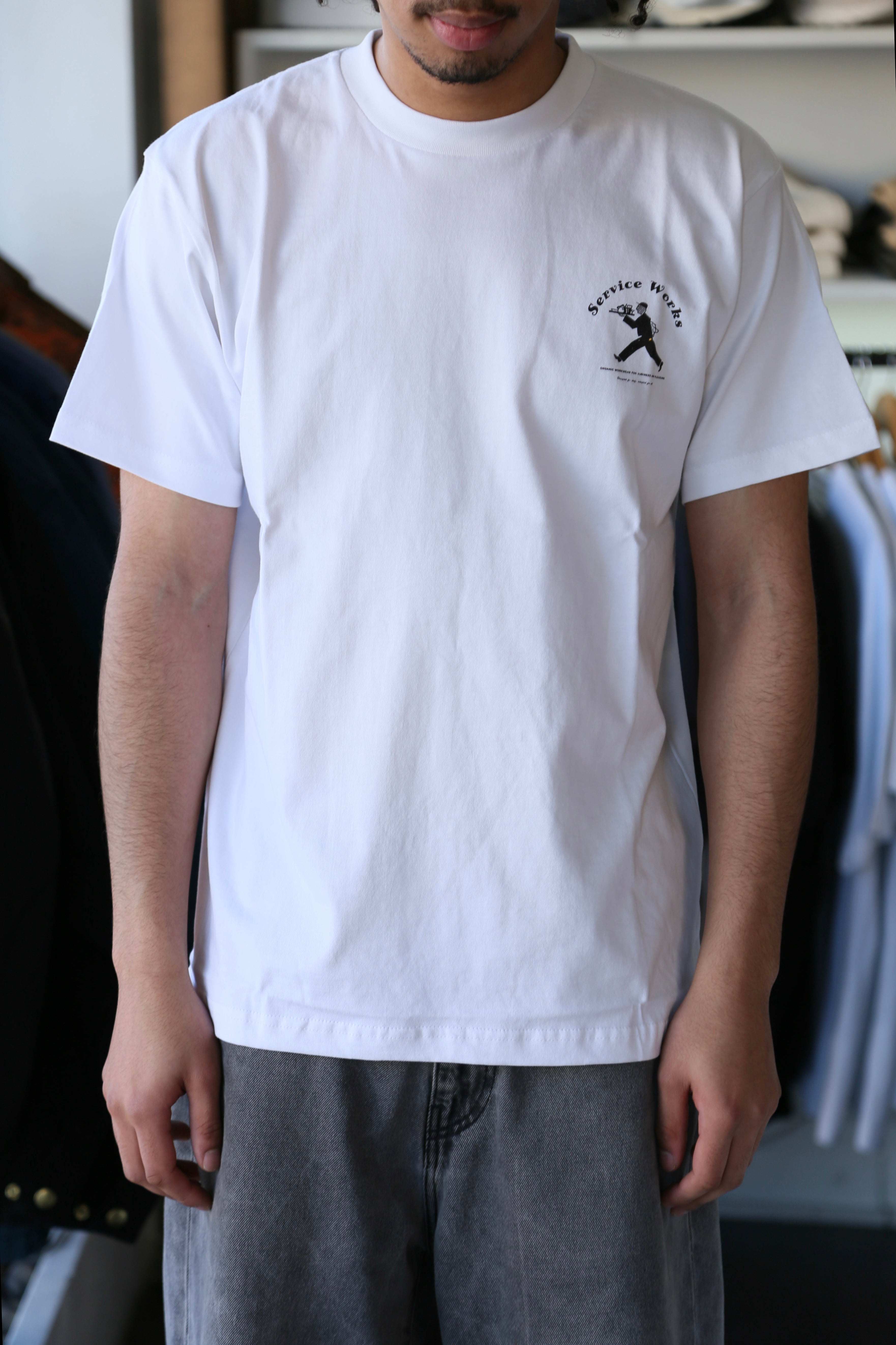 Waiter Tee White
