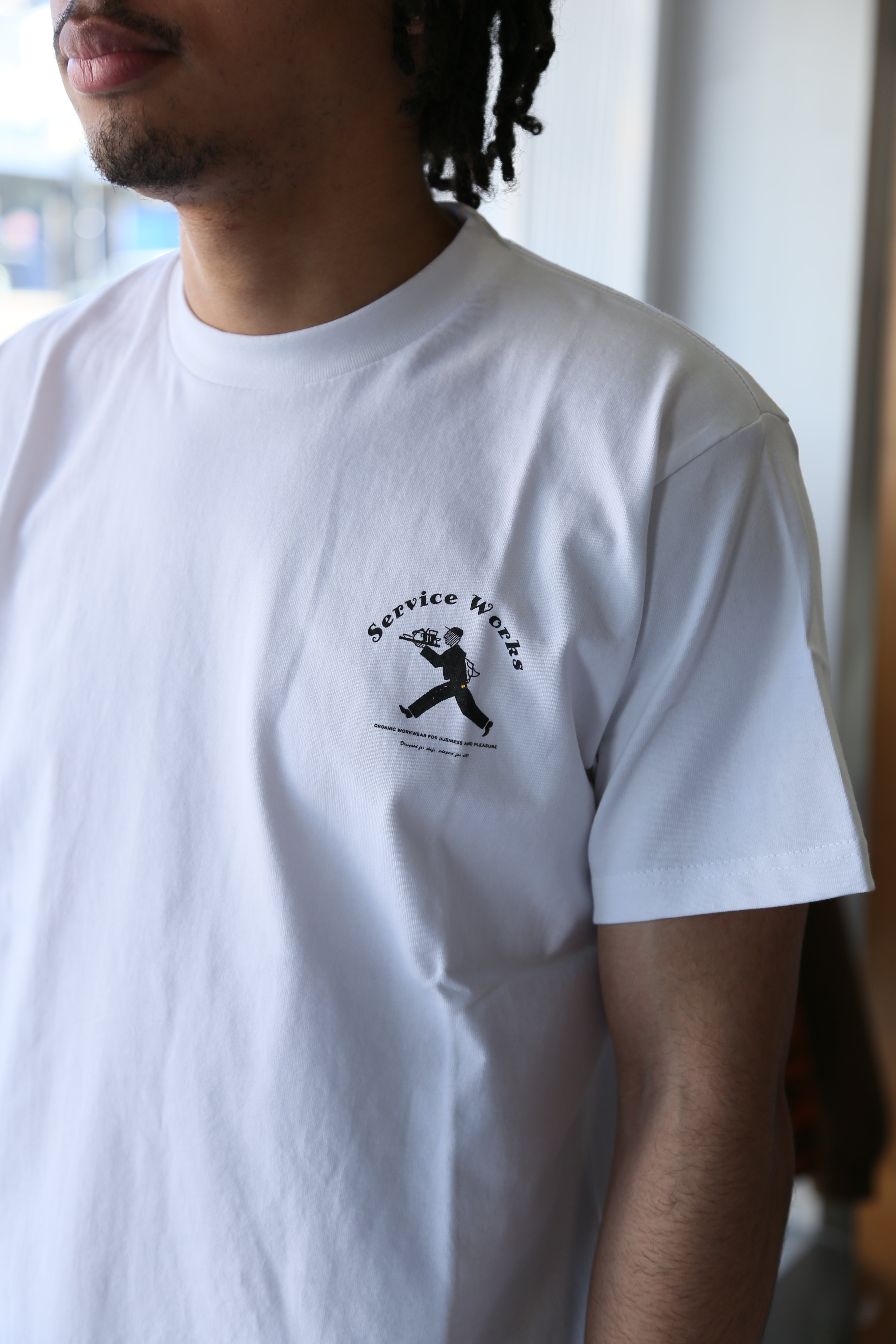 Waiter Tee White