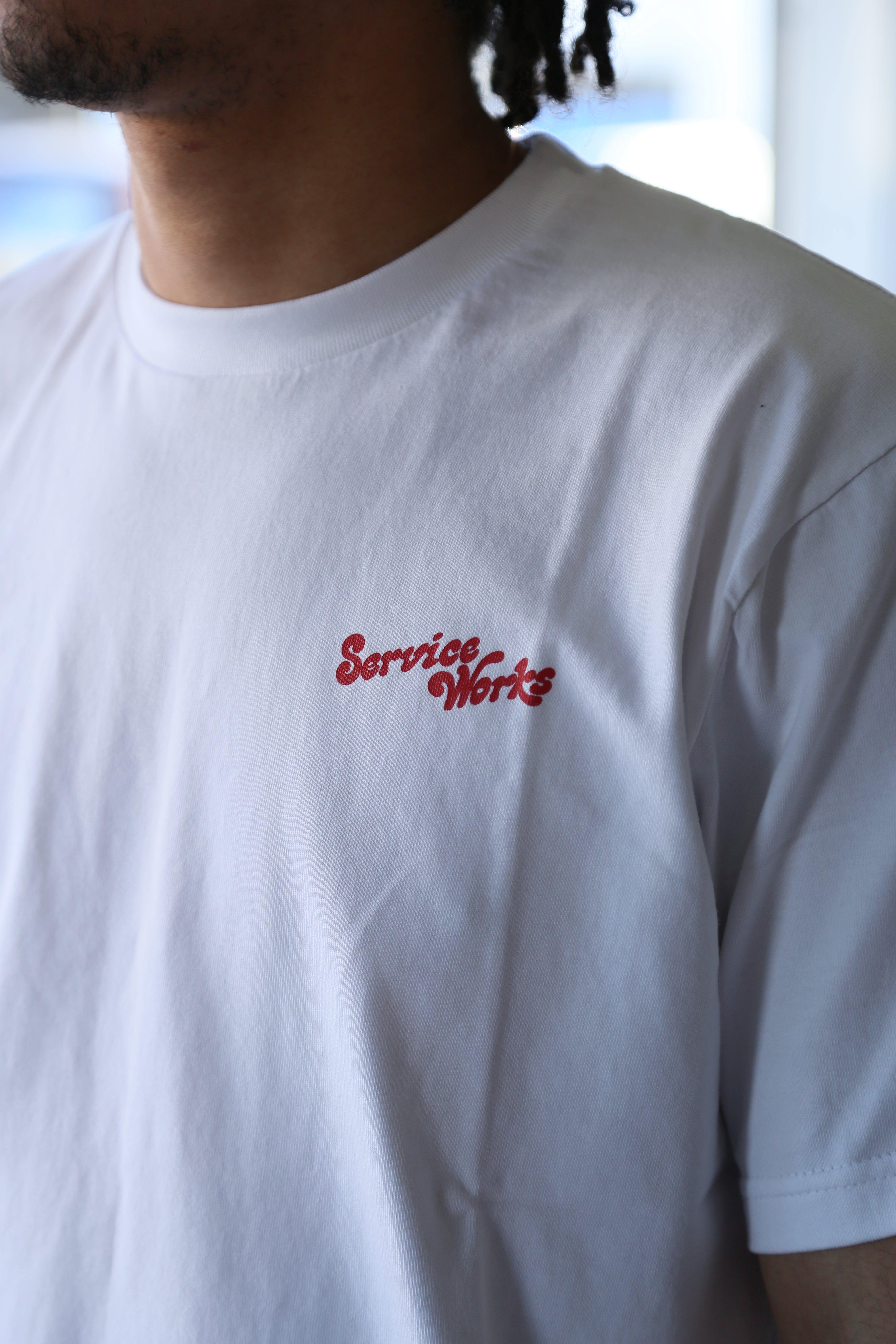 Work + Pleasure Tee White