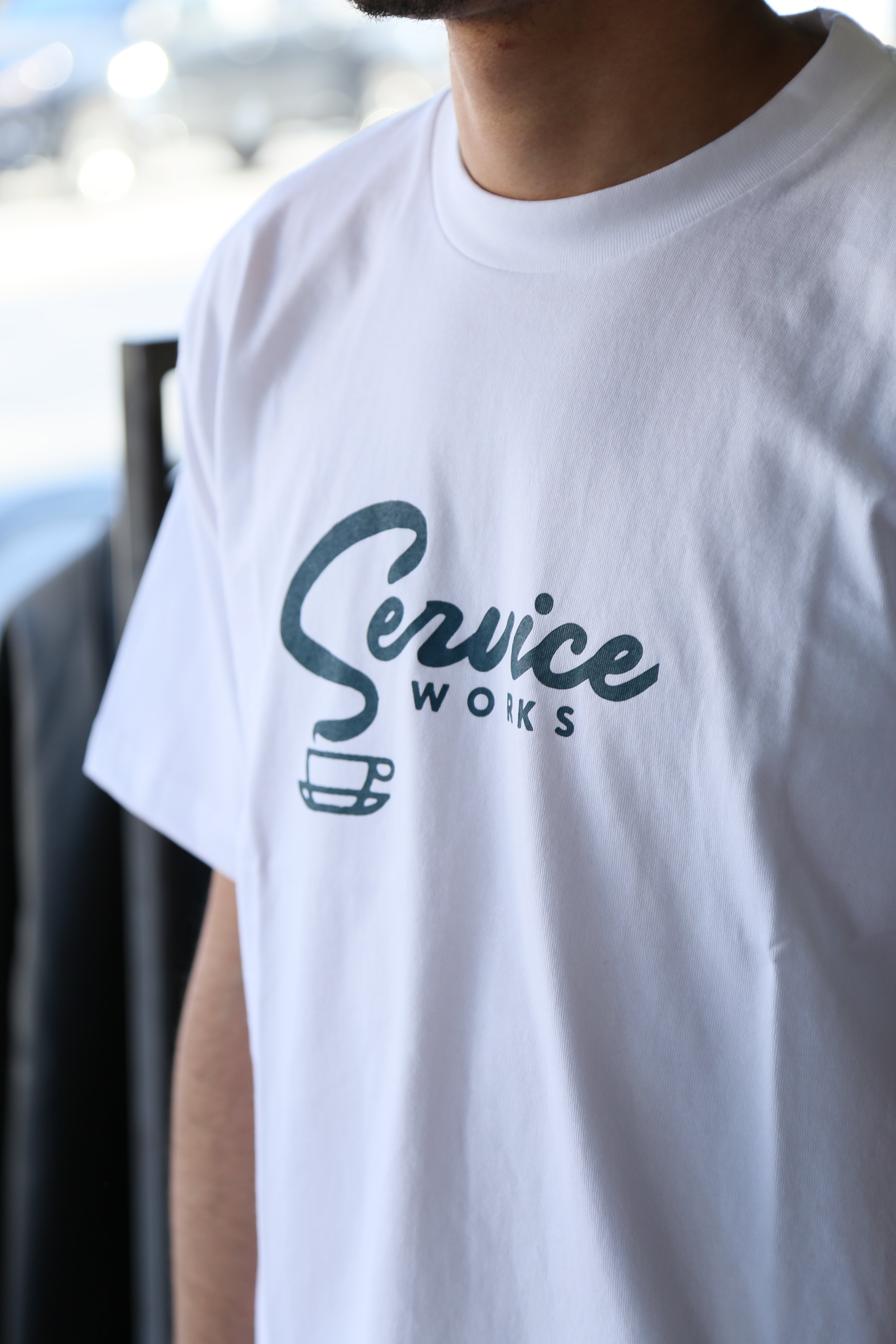 Espresso Tee White