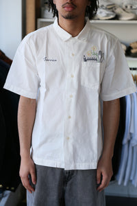 Light Twill Necessities Short Sleeve Shirt Off White