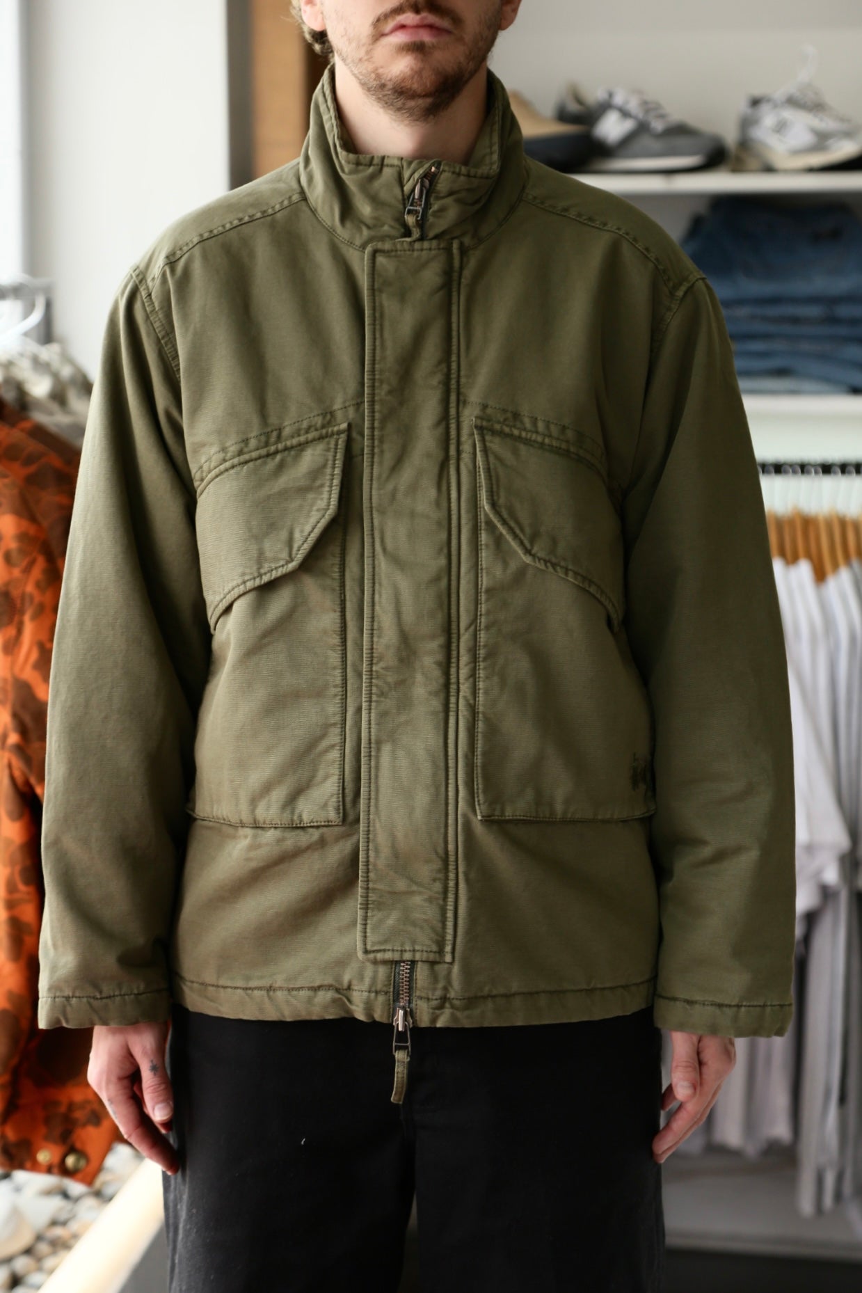 Insulated Field Jacket Olive Complex Clothing Inc