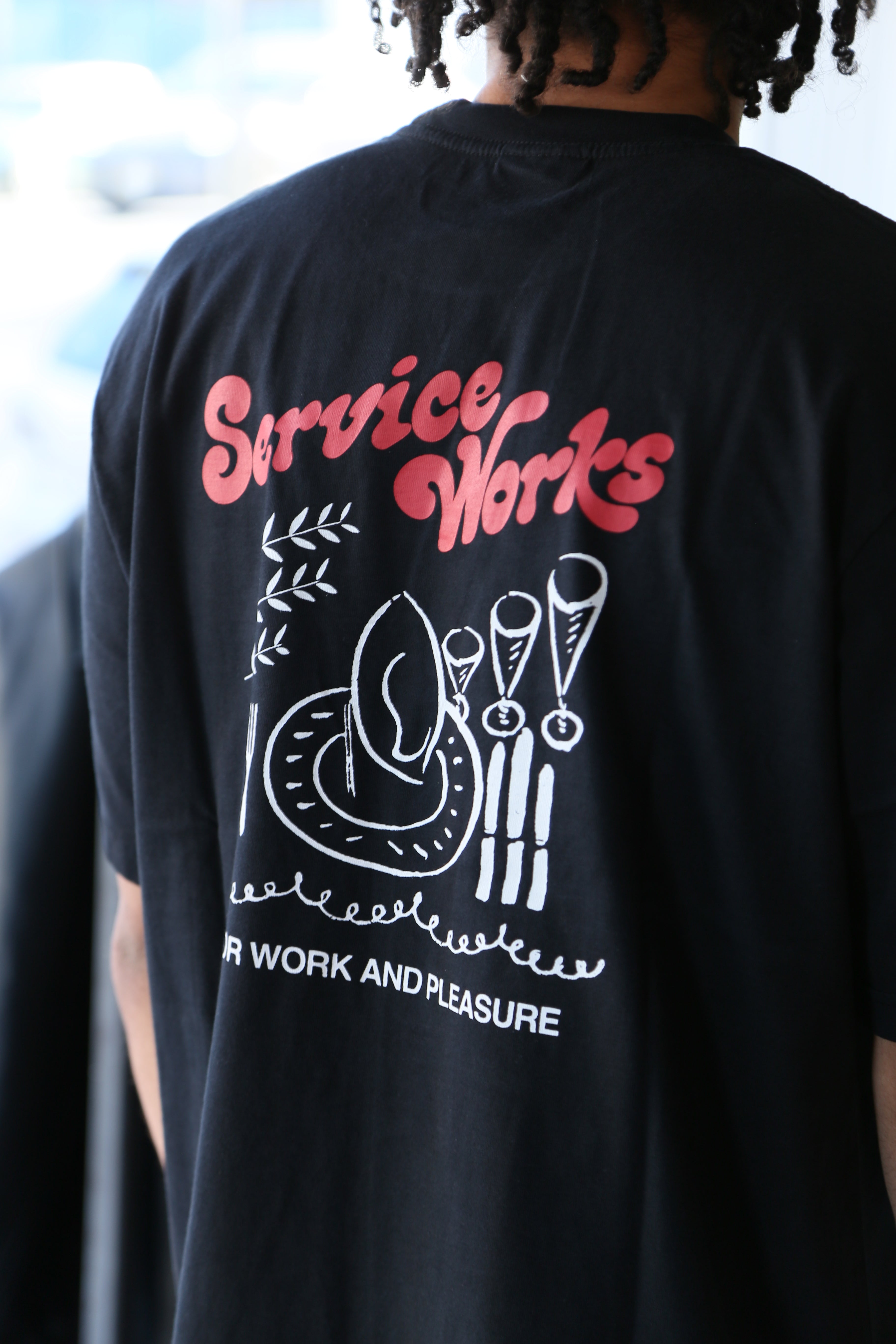 Work + Pleasure Tee Black