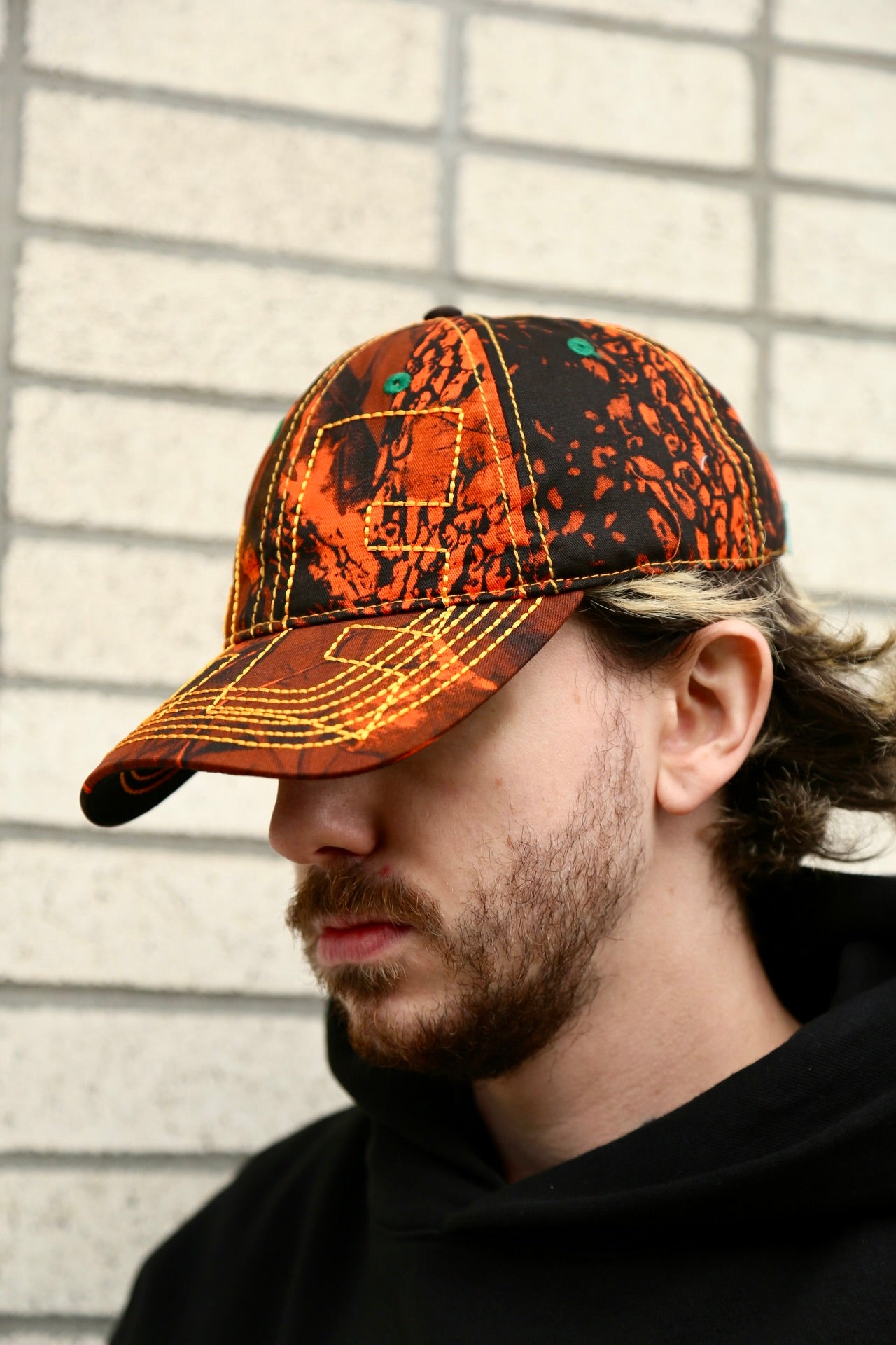 Vapor 6 Panel Hat Field Fire Camo