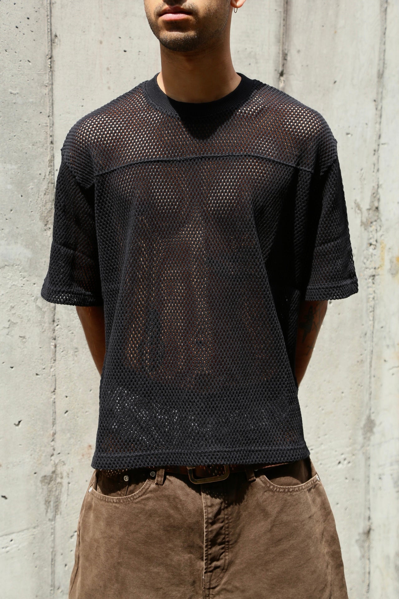 Team Cotton Mesh Black