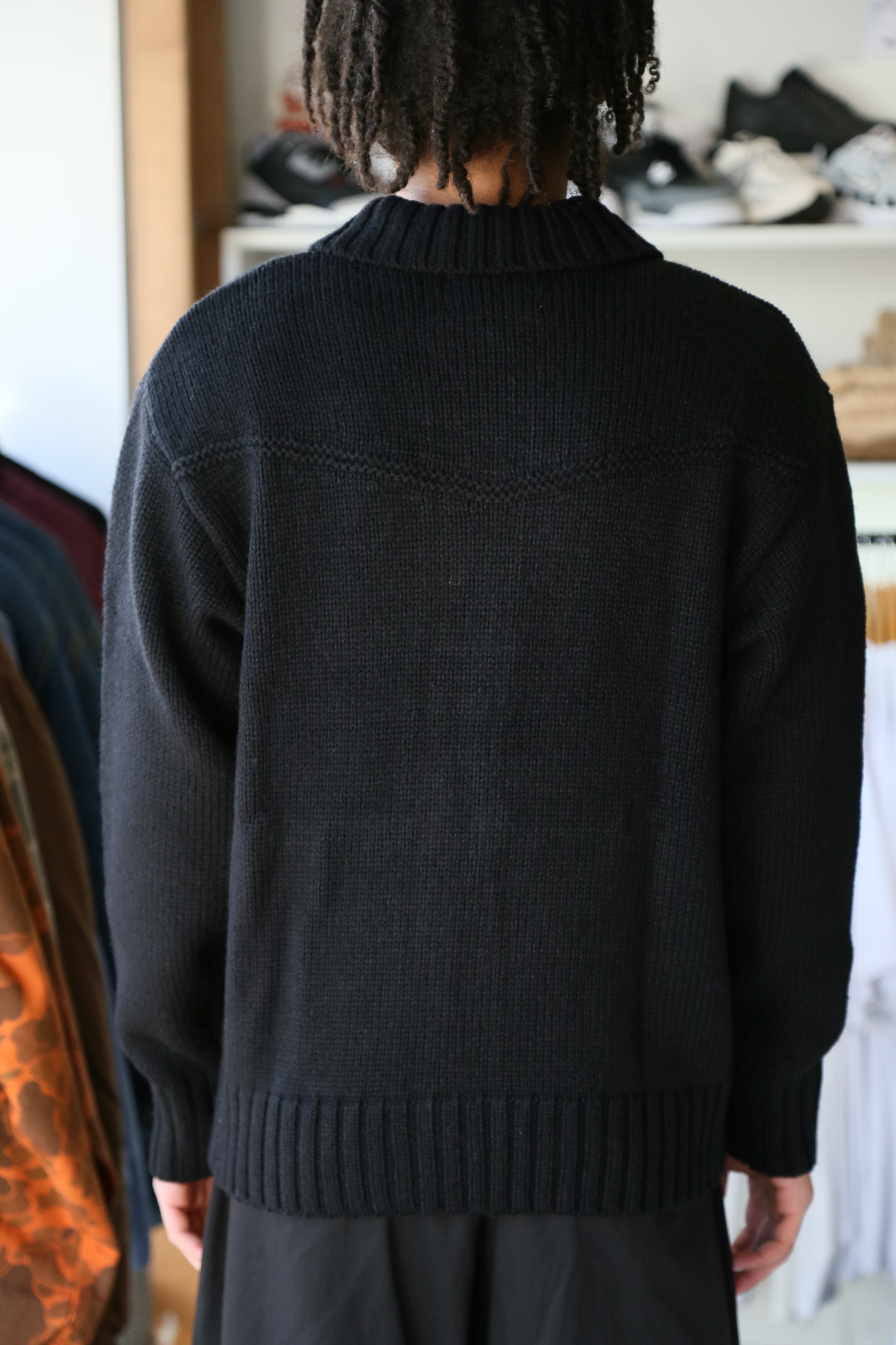 Santa Fe Cardigan Black