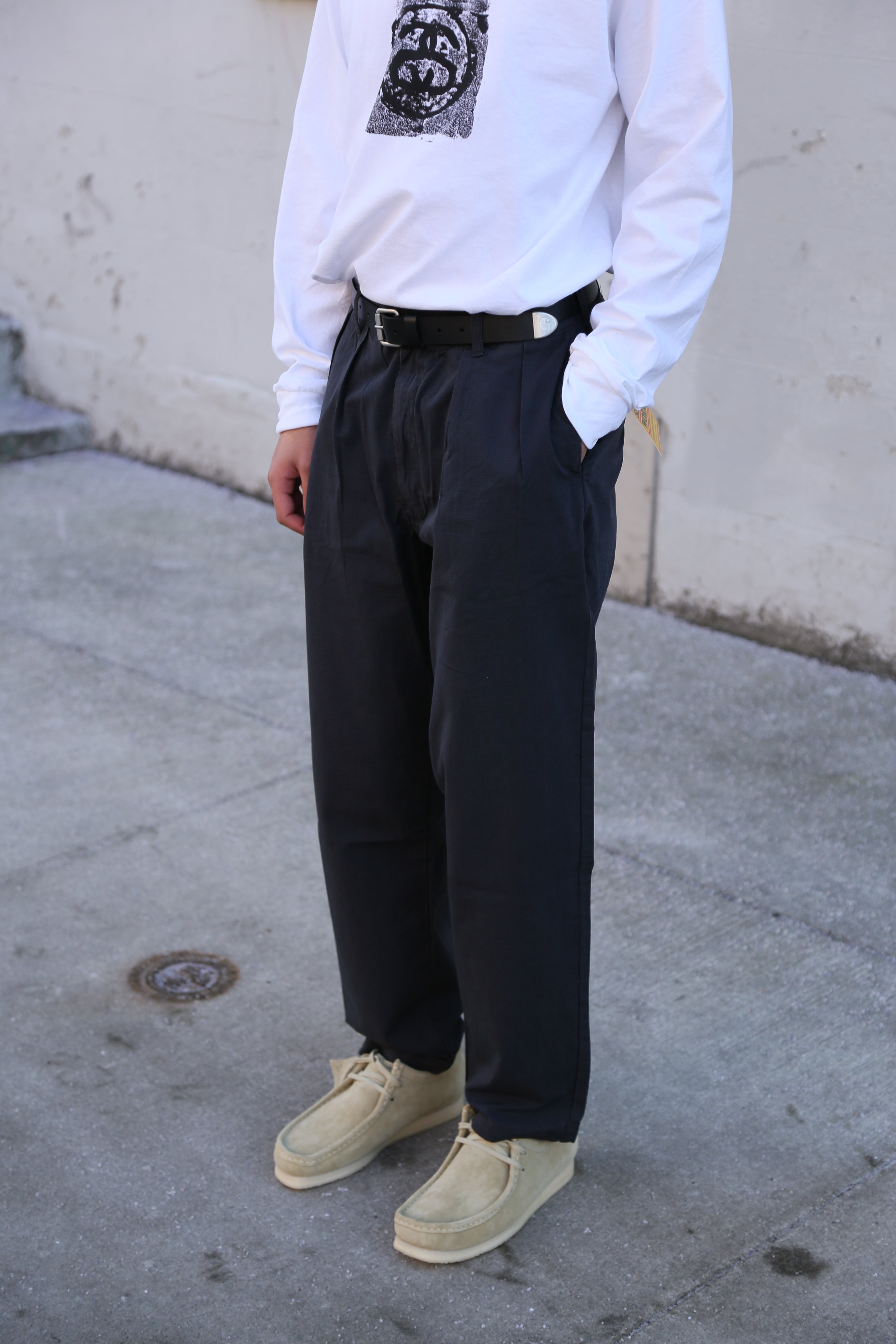 Ripstop Part Timer Pant Washed Black