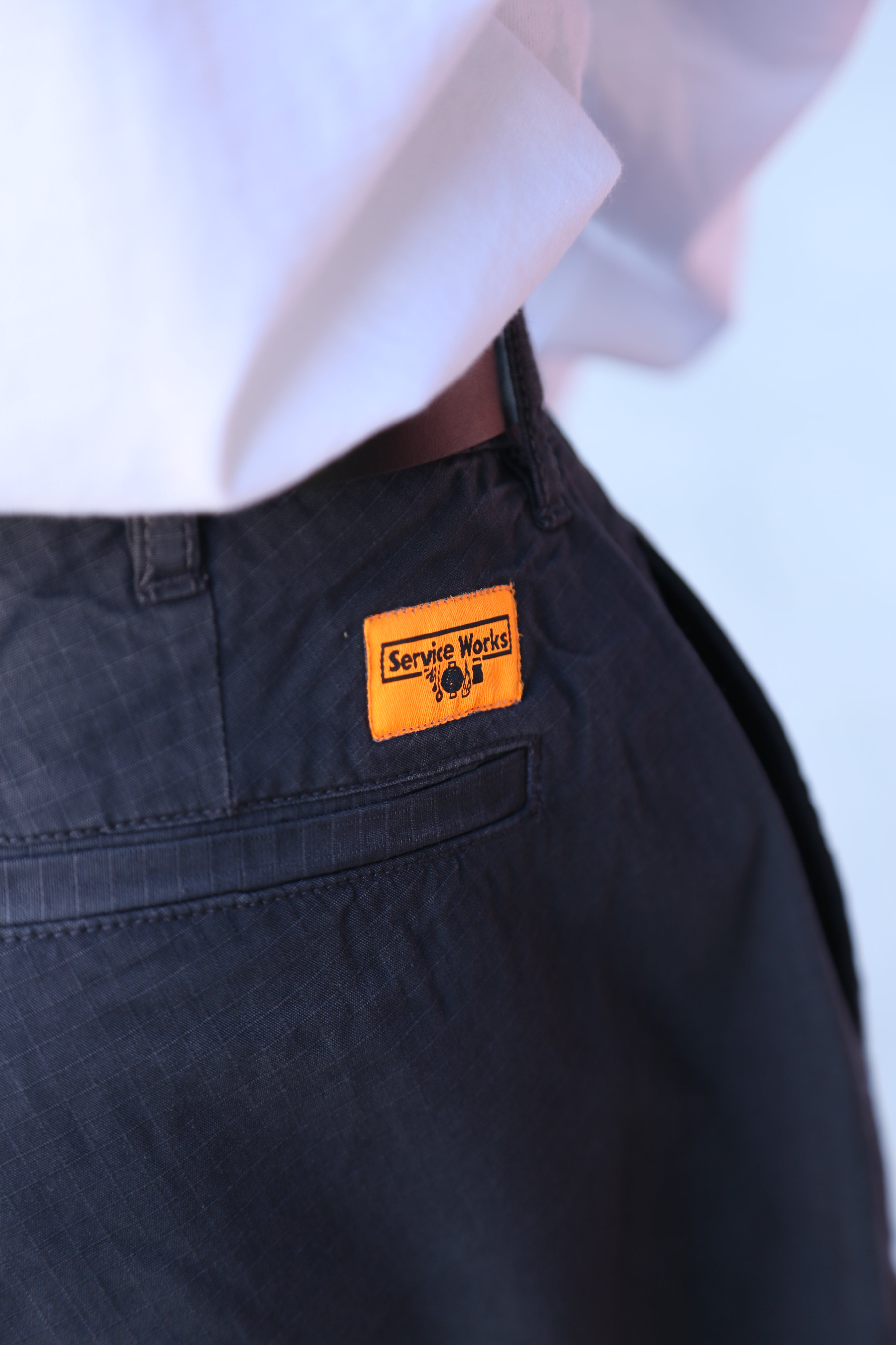 Ripstop Part Timer Pant Washed Black