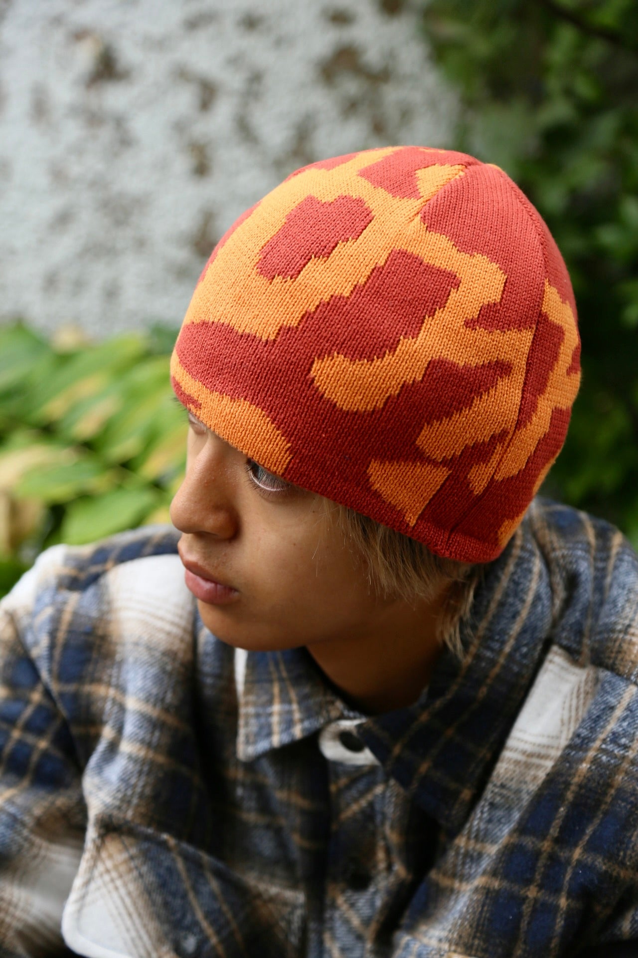 Burly Runningman Beanie Burnt Orange