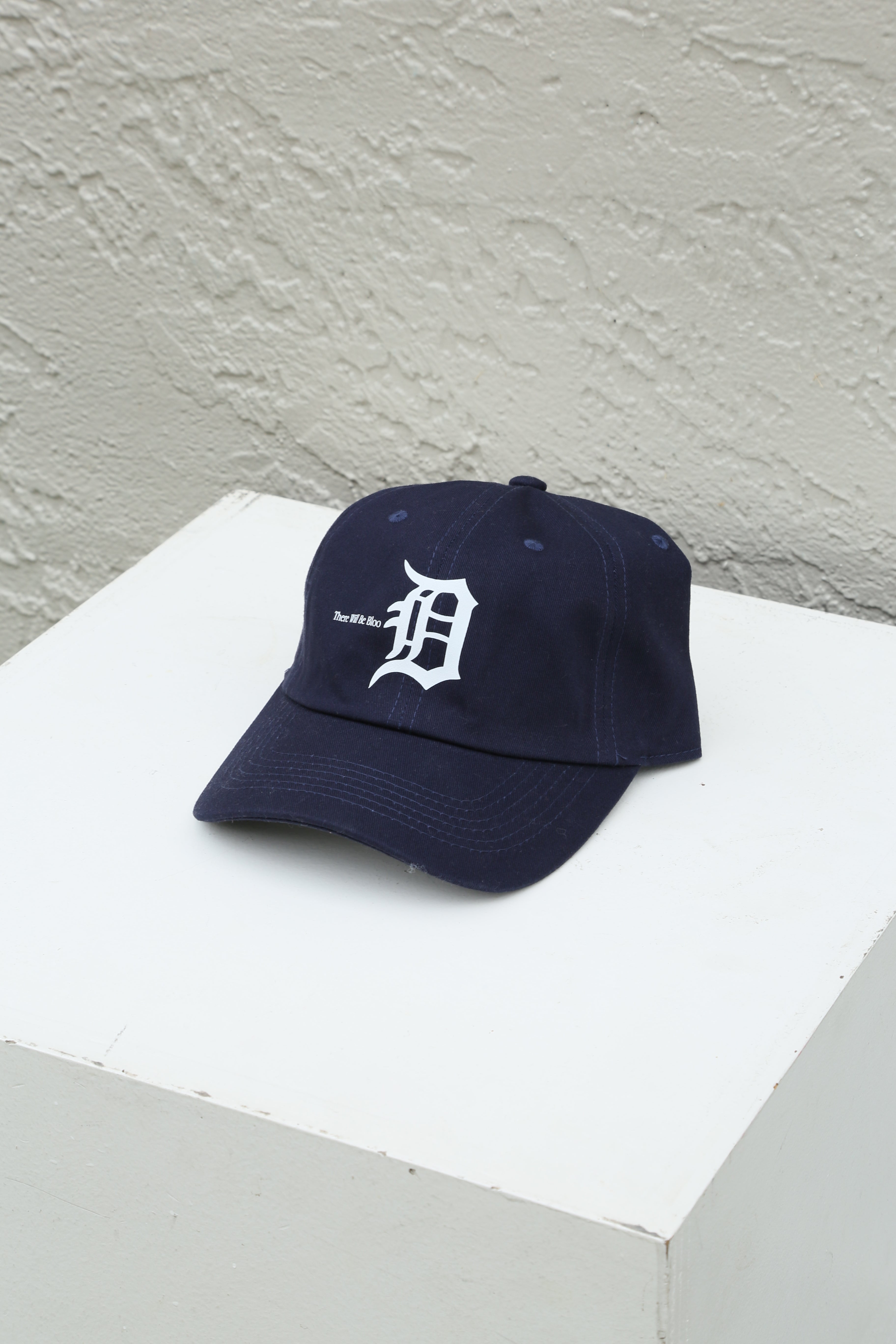 Something "Blood" Dad Cap Navy