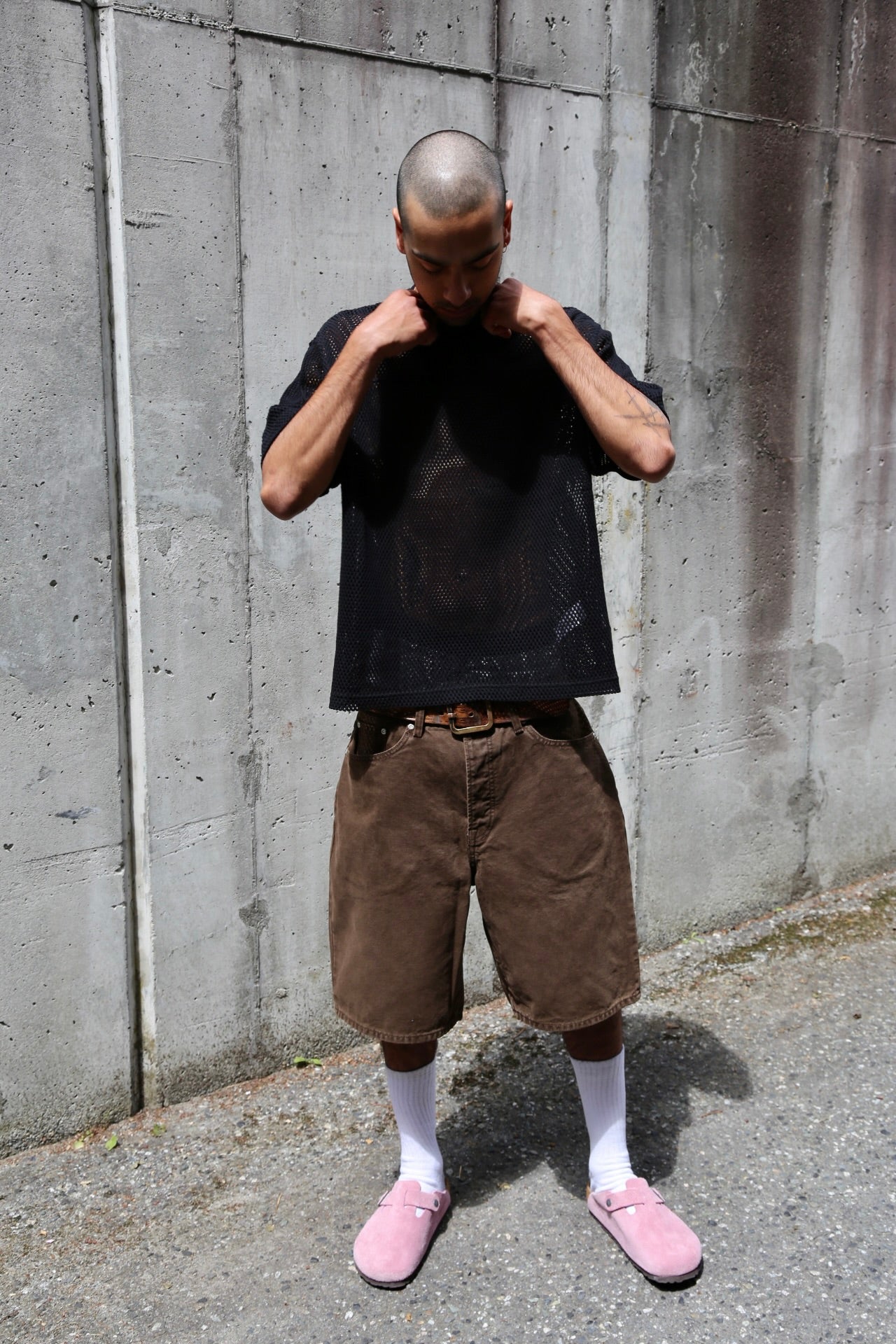 Big Ol' Shorts Washed Canvas Brown