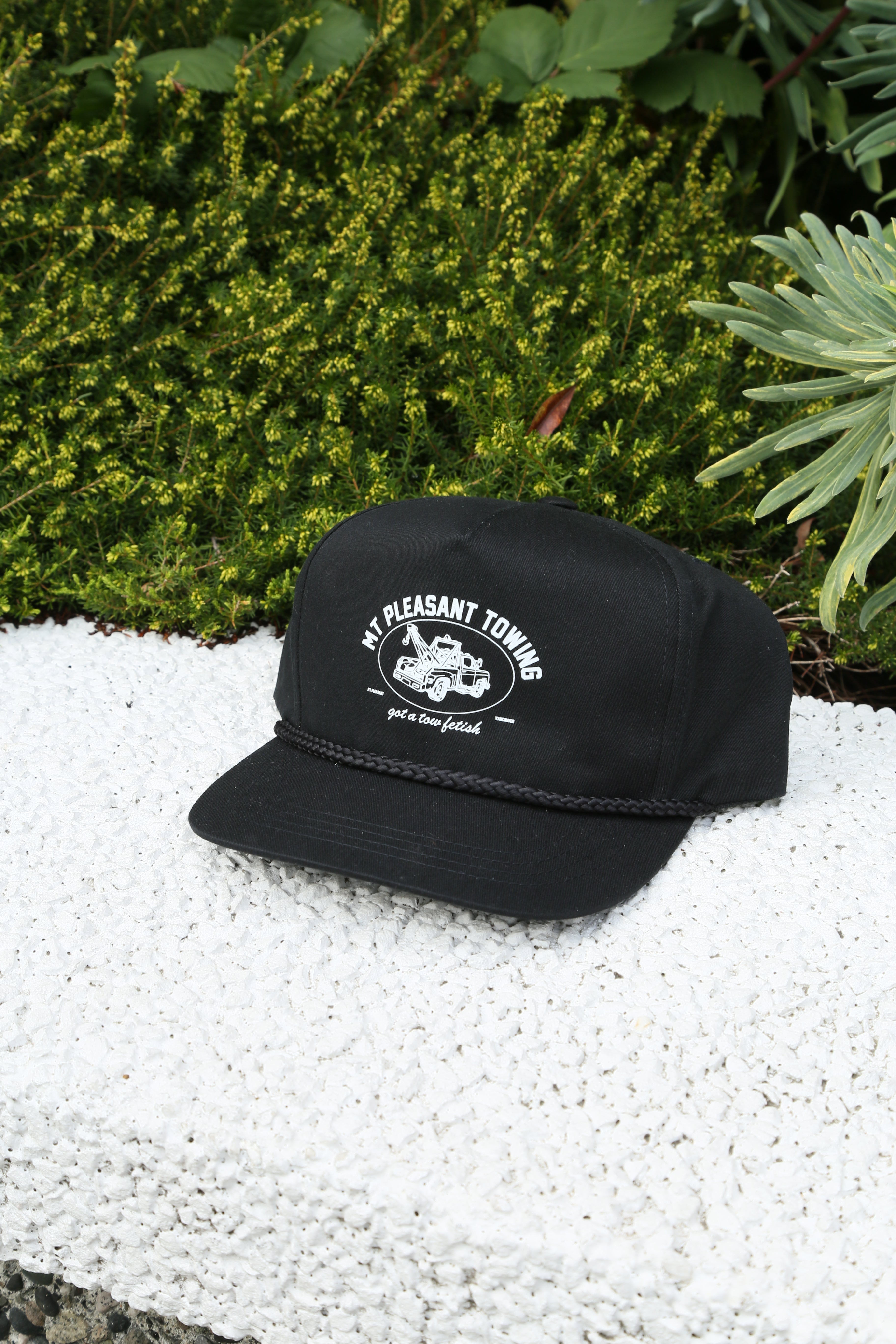 Tow Rope Cap Black