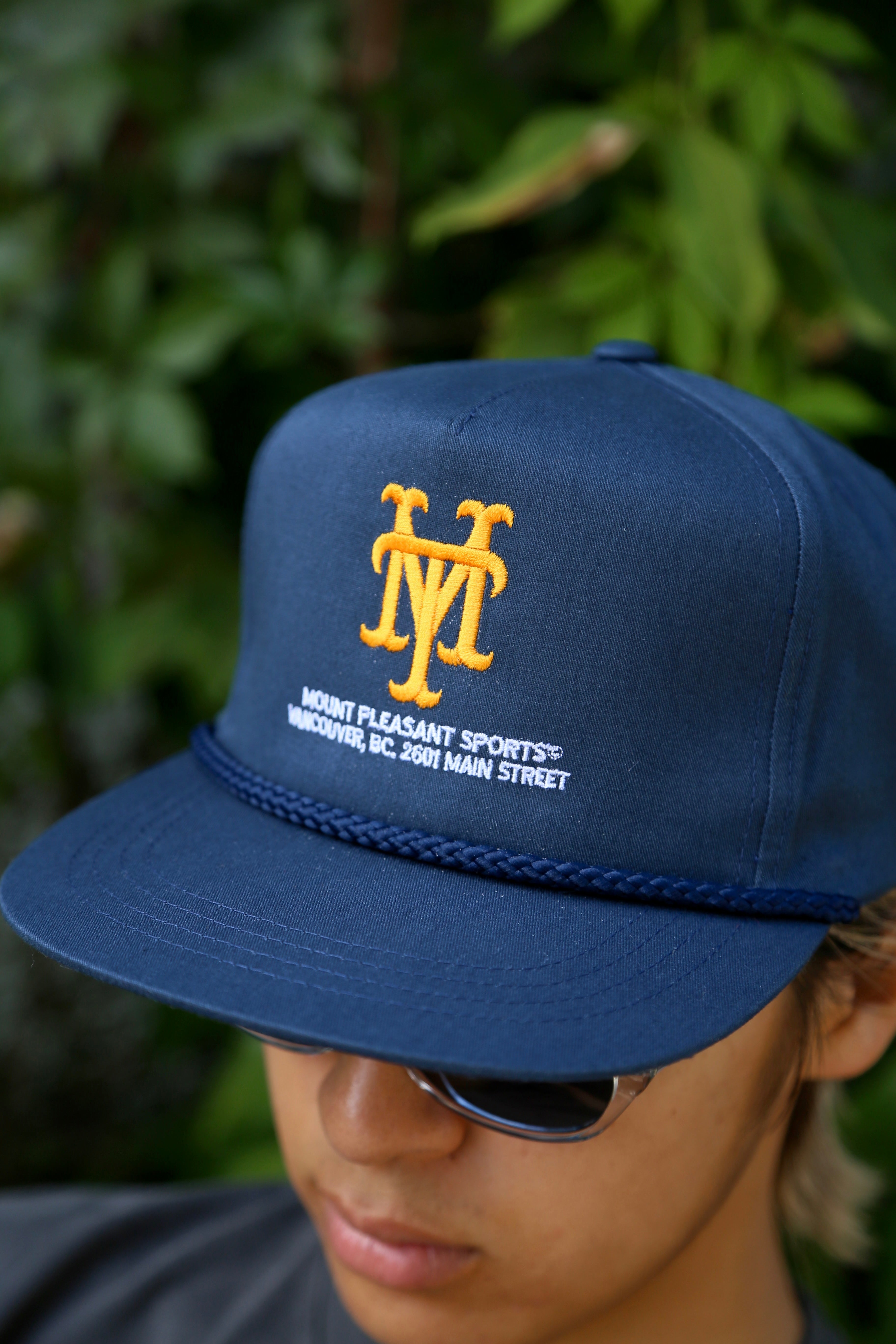 Skytrain Series Cap Navy Rope