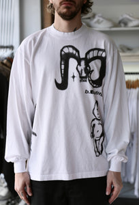 b.Eautiful x Shiga Ram LS Shirt White