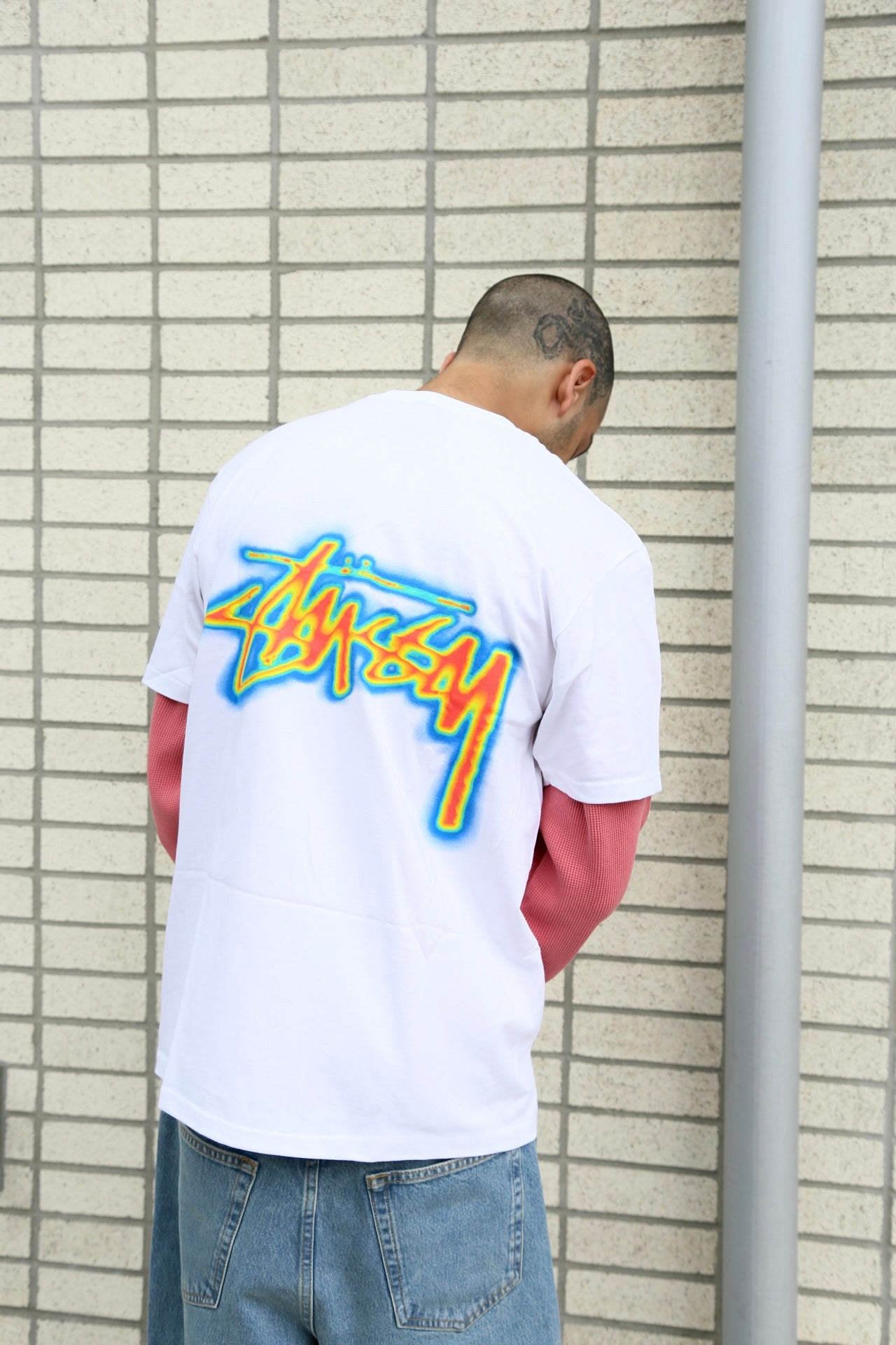 Thermal Stock Tee White