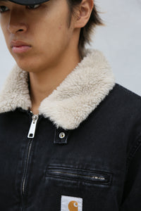 Herald Jacket Black/Wall Stone Washed