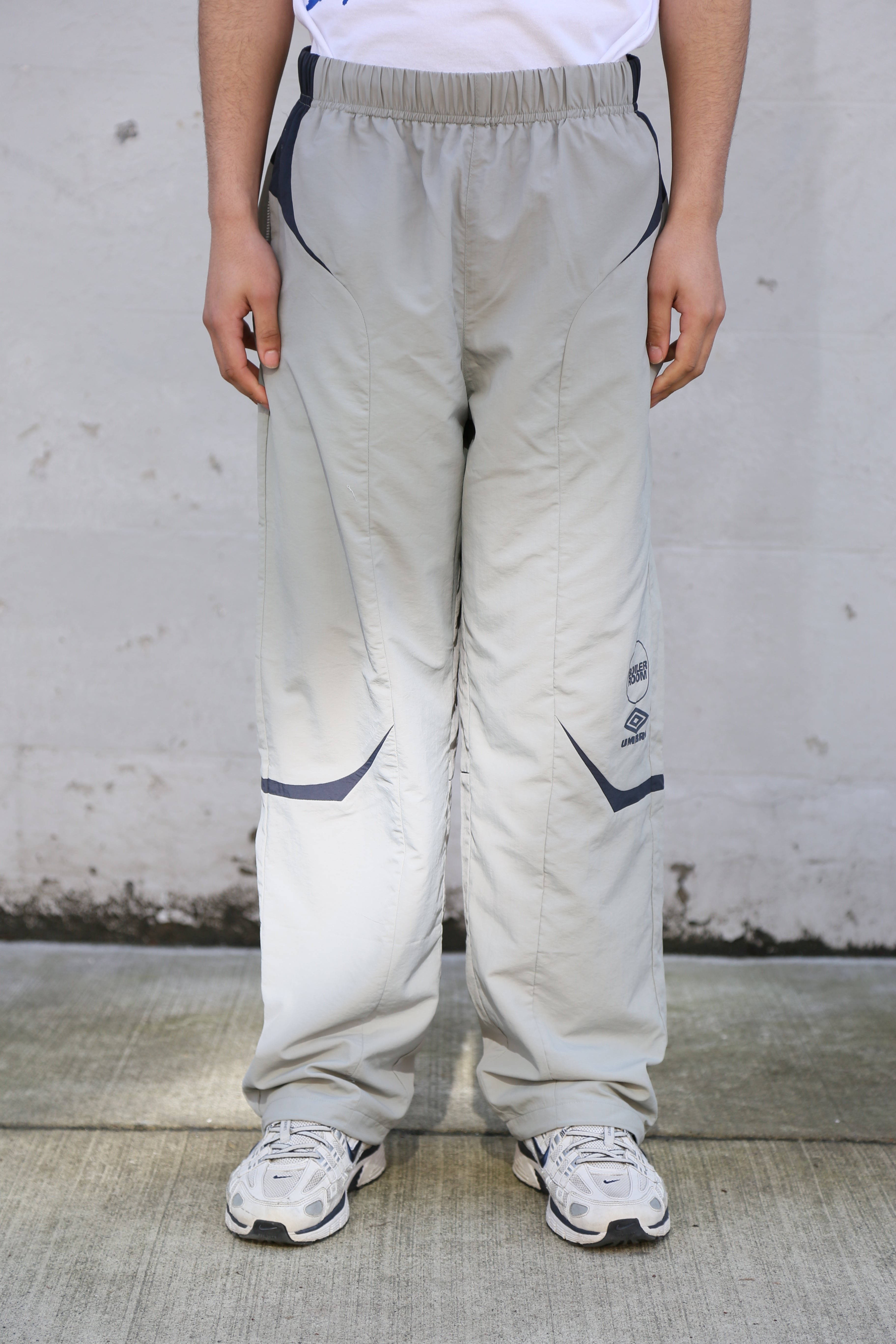 Boiler Room x Umbro Shell Track Pant Grey - Main Image