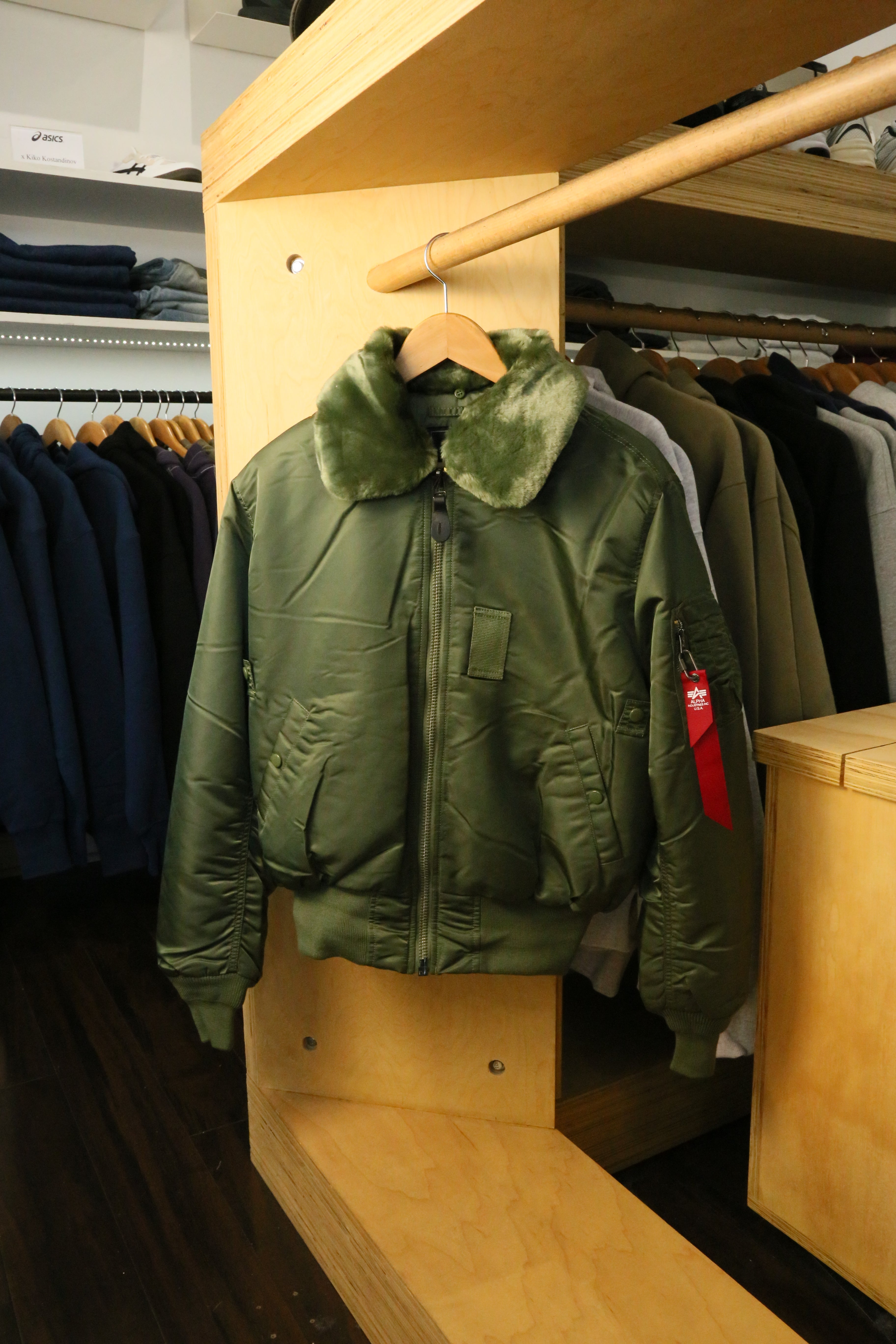 B-15 Flight Jacket Sage